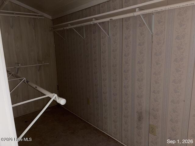 Extra room closet