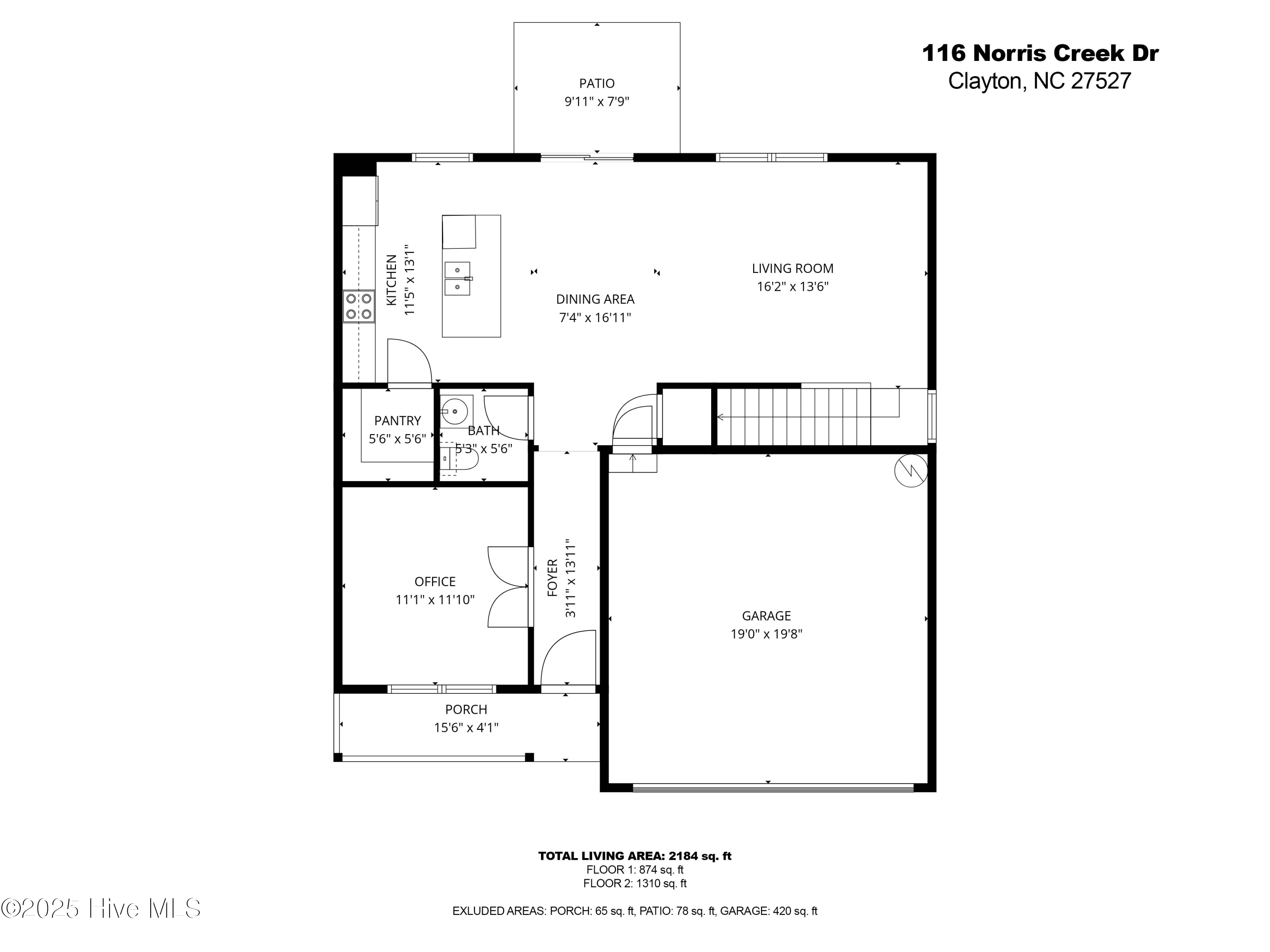 Homes For Sale - 116 Norris Creek Drive<br/> Clayton, NC 27527