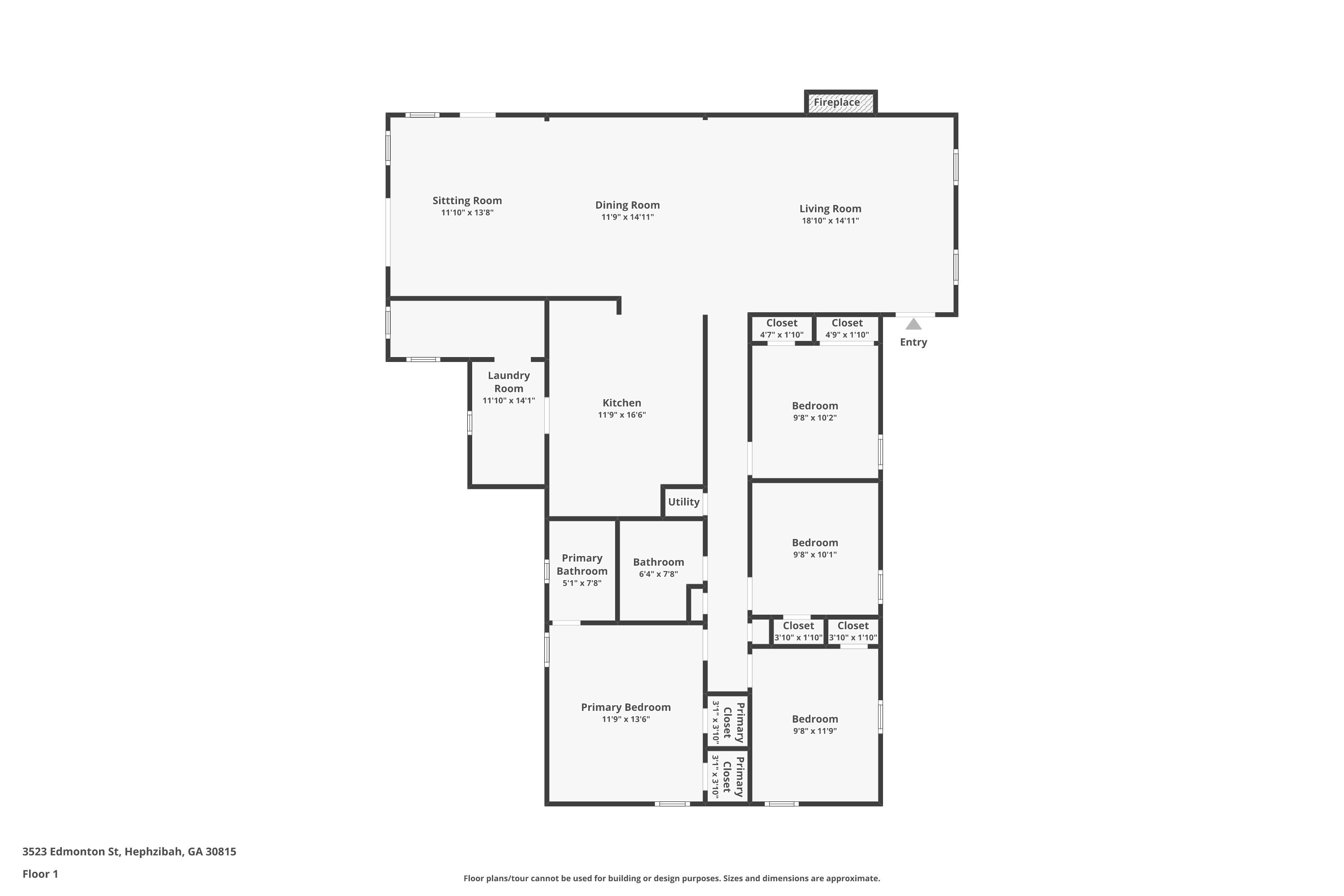 Homes For Sale - 3523 Edmonton Street<br/> Hephzibah, GA 30815