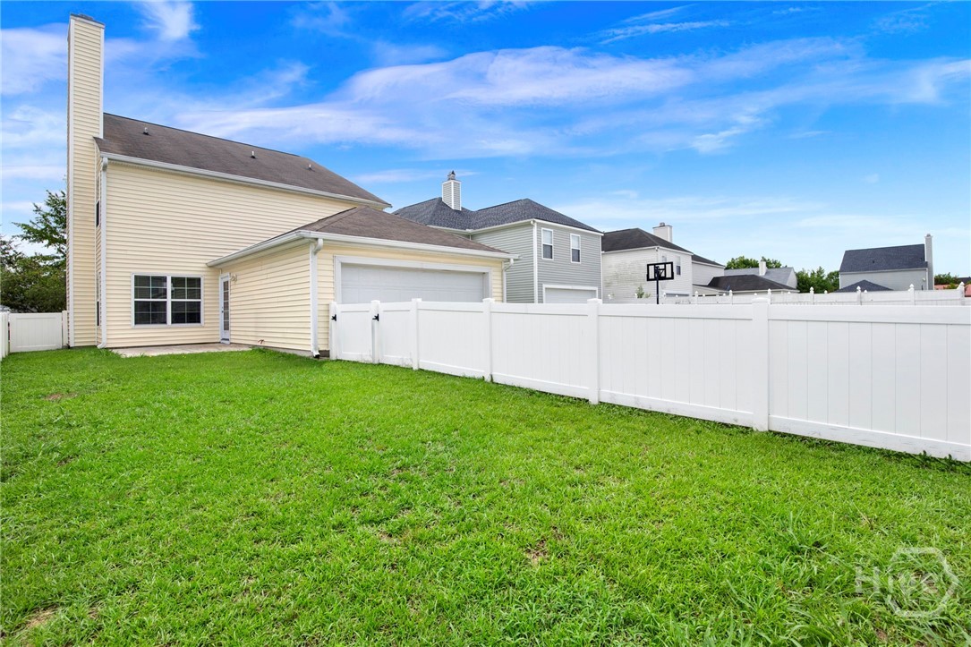 Fenced Backyard