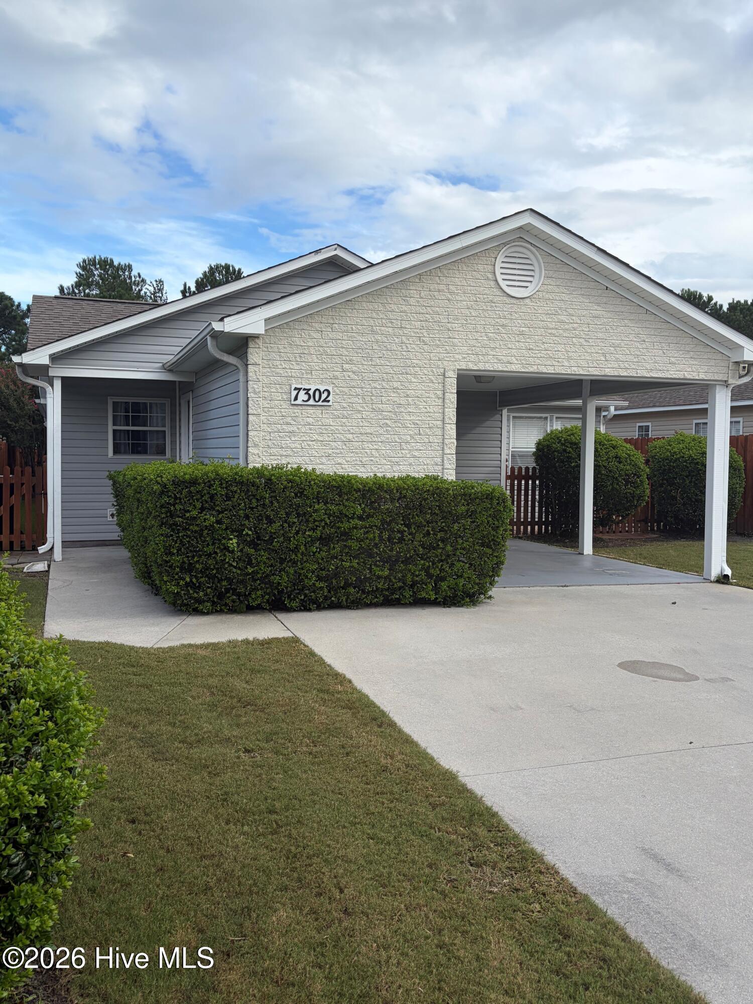 Exterior photo of 7302 Vespar Court, Wilmington, NC 28411. MLS: 100602857