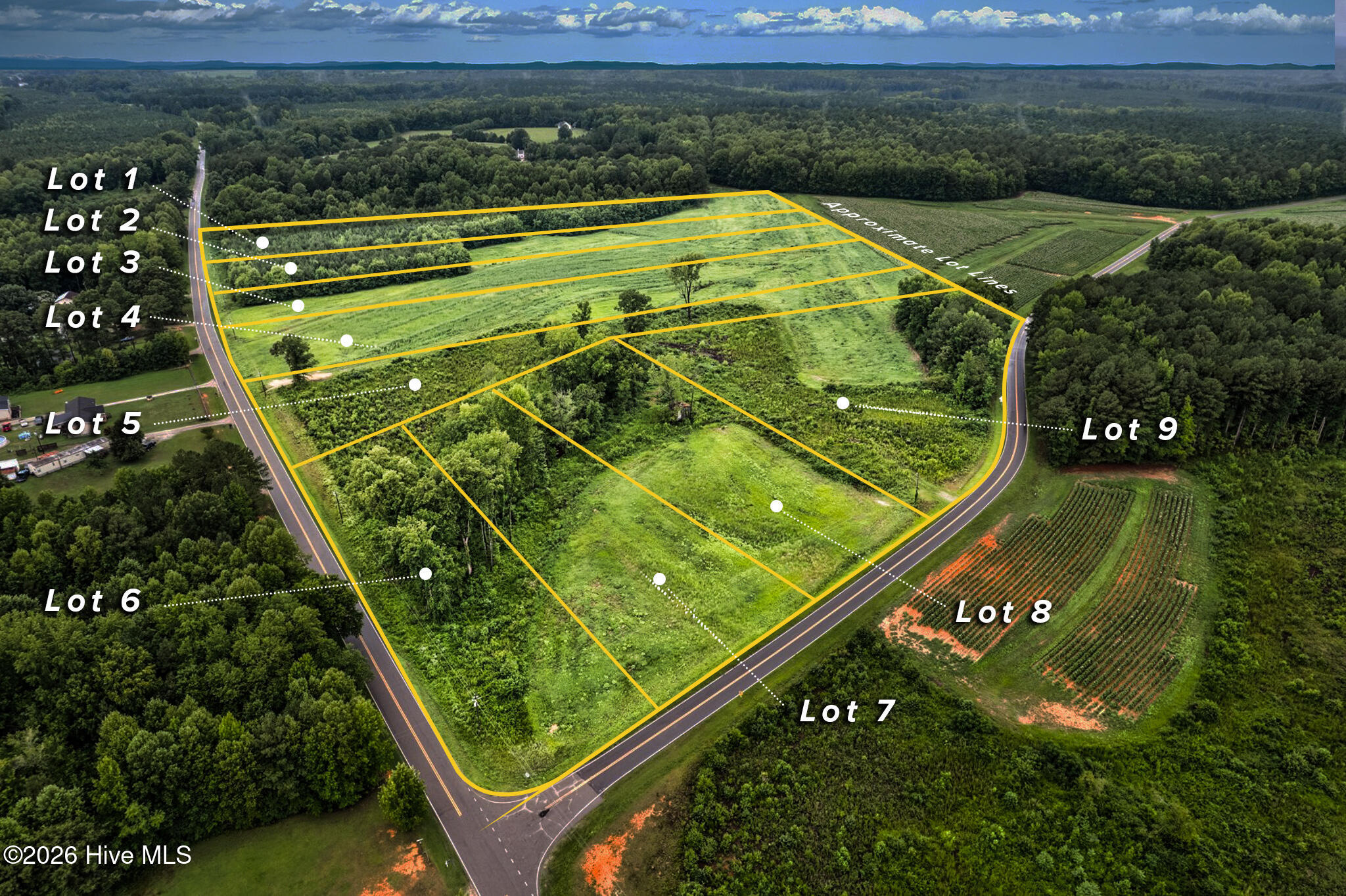 Exterior photo of Lot 2 Avent Road, Whitakers, NC 27891. MLS: 100589421