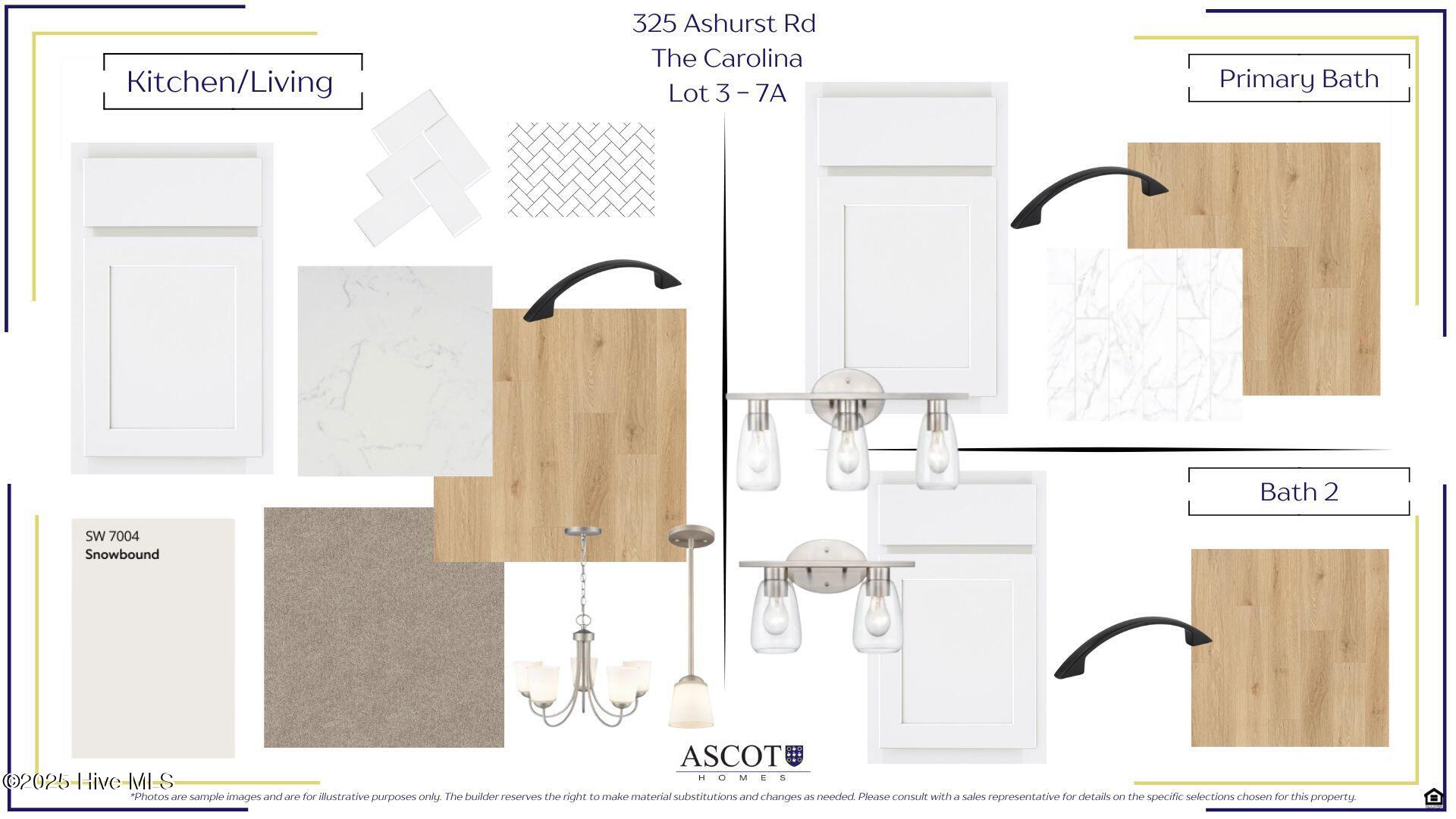 The Carolina lot 3 7a Selections