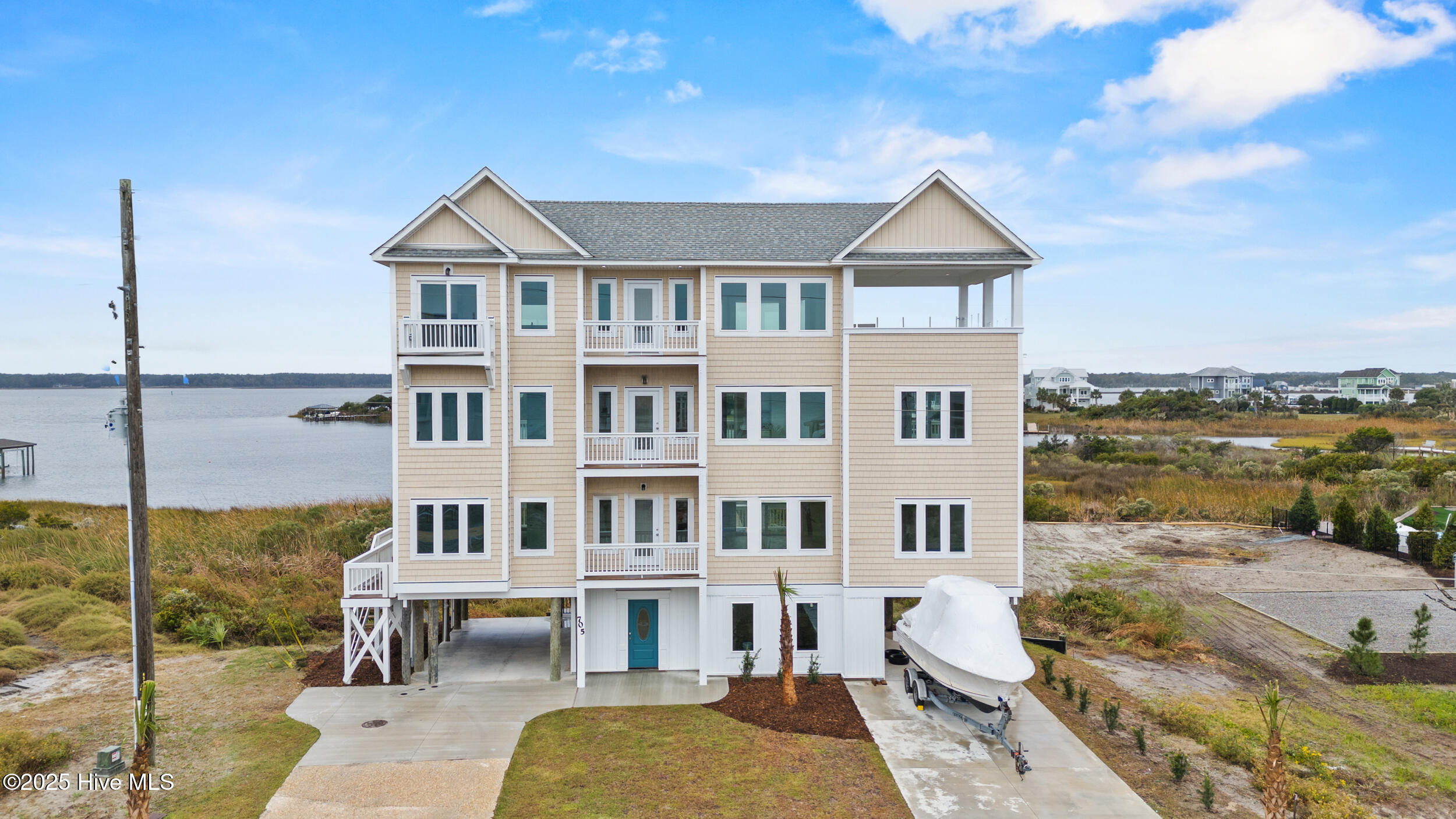 705 New River Inlet Road, North Topsail Beach, NC 28460 – photo 2: 2_drone
