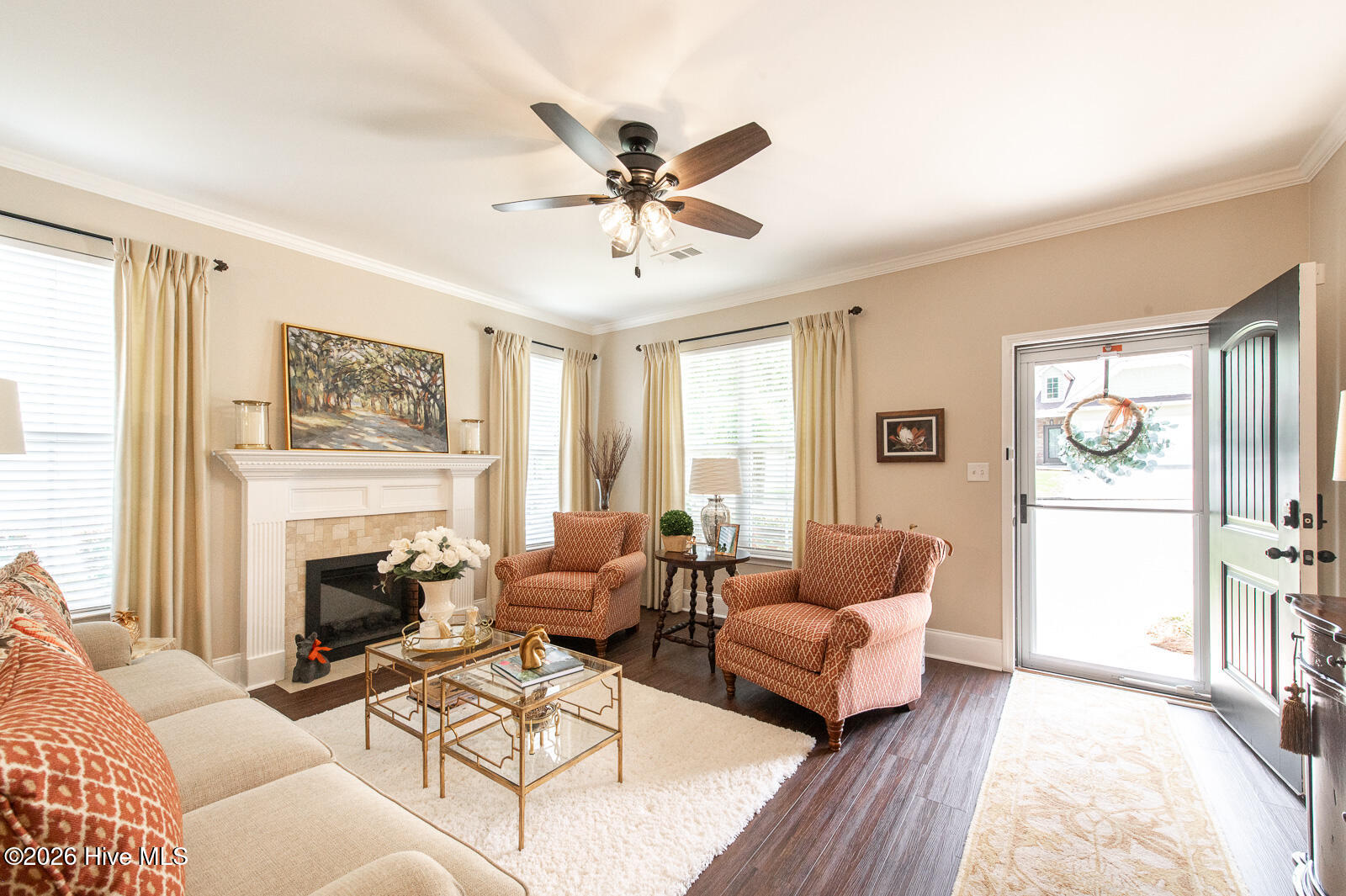 Living Room with Fireplace!