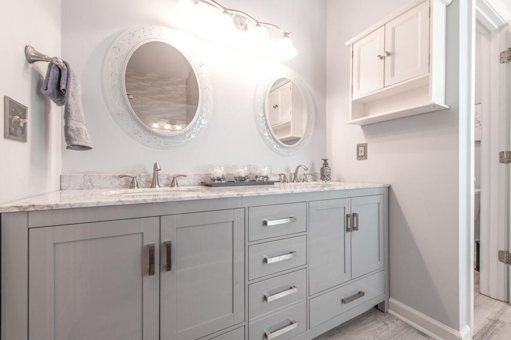 Owner's Ensuite with Double Sink Vanity!