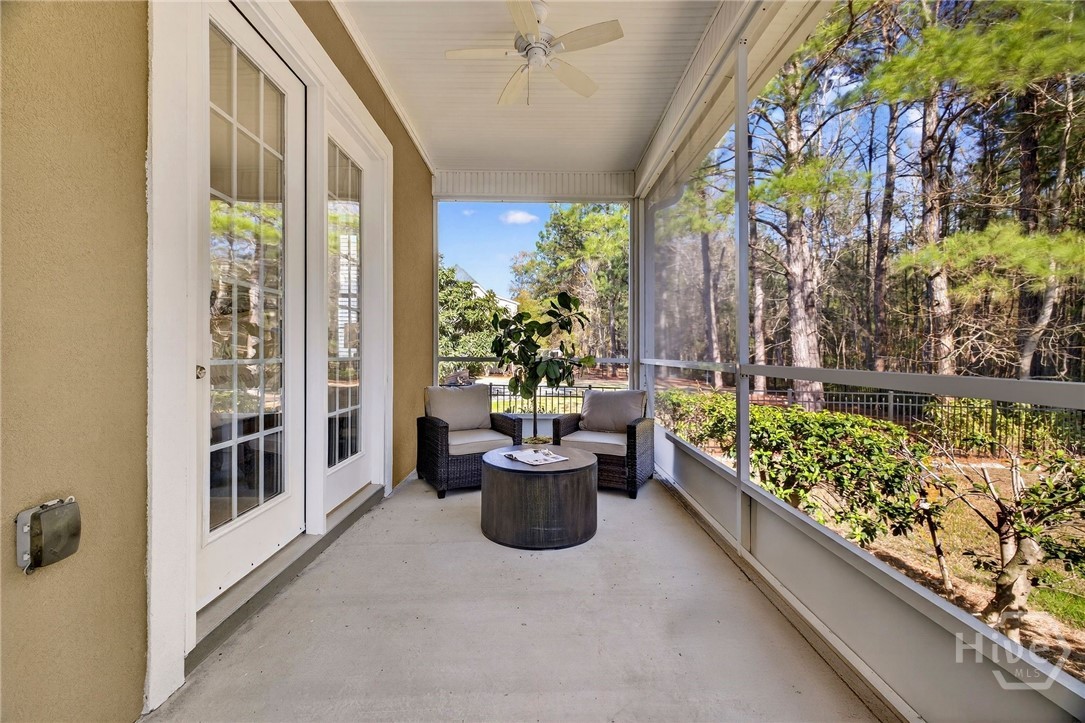 Primary Suite screened in porch
