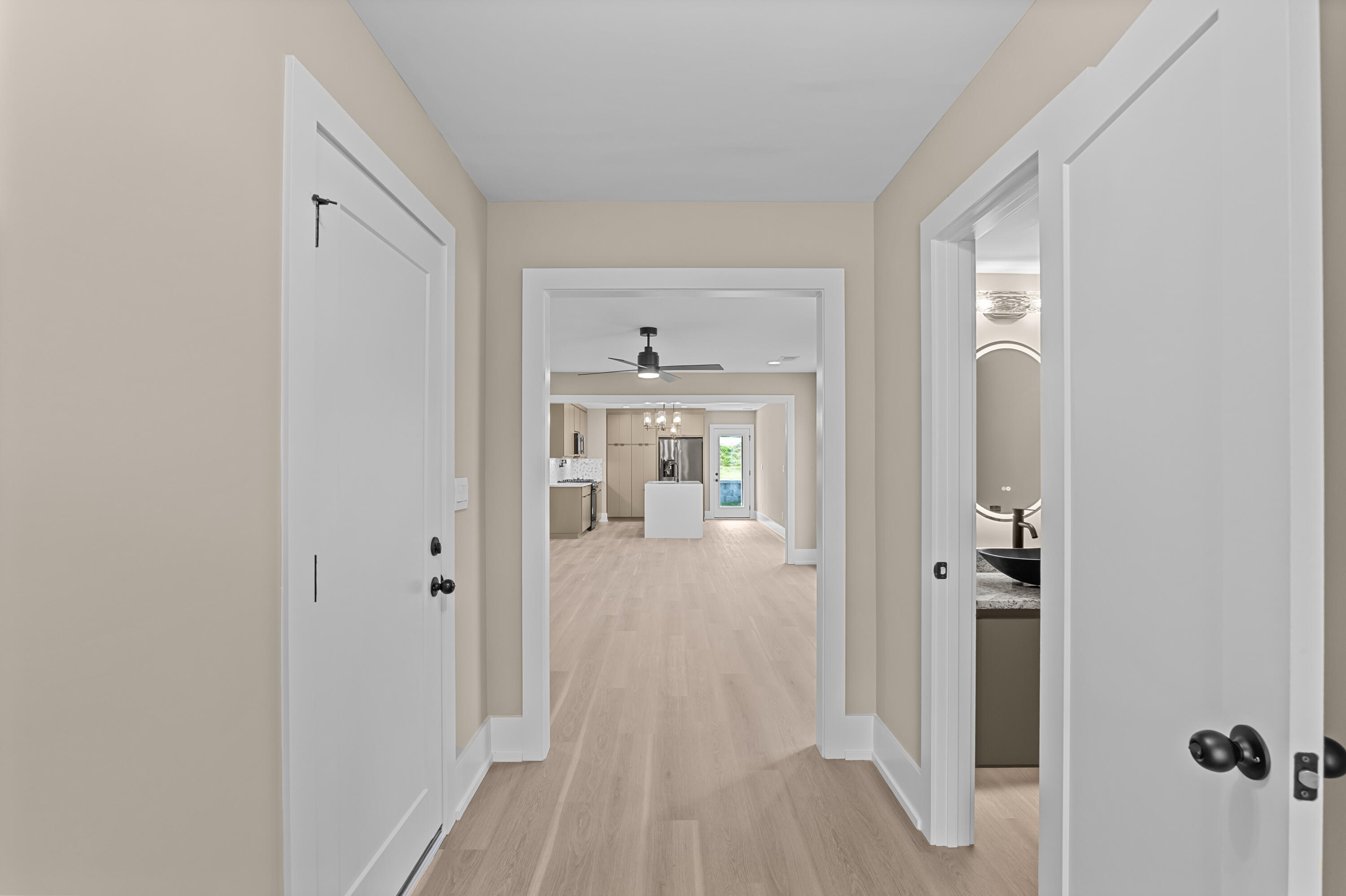 Entrance to Living Space