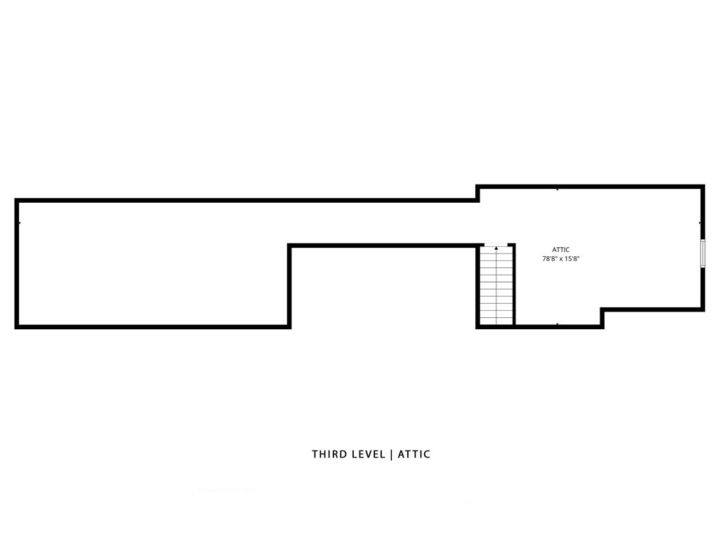 Attic Level Floor Plan