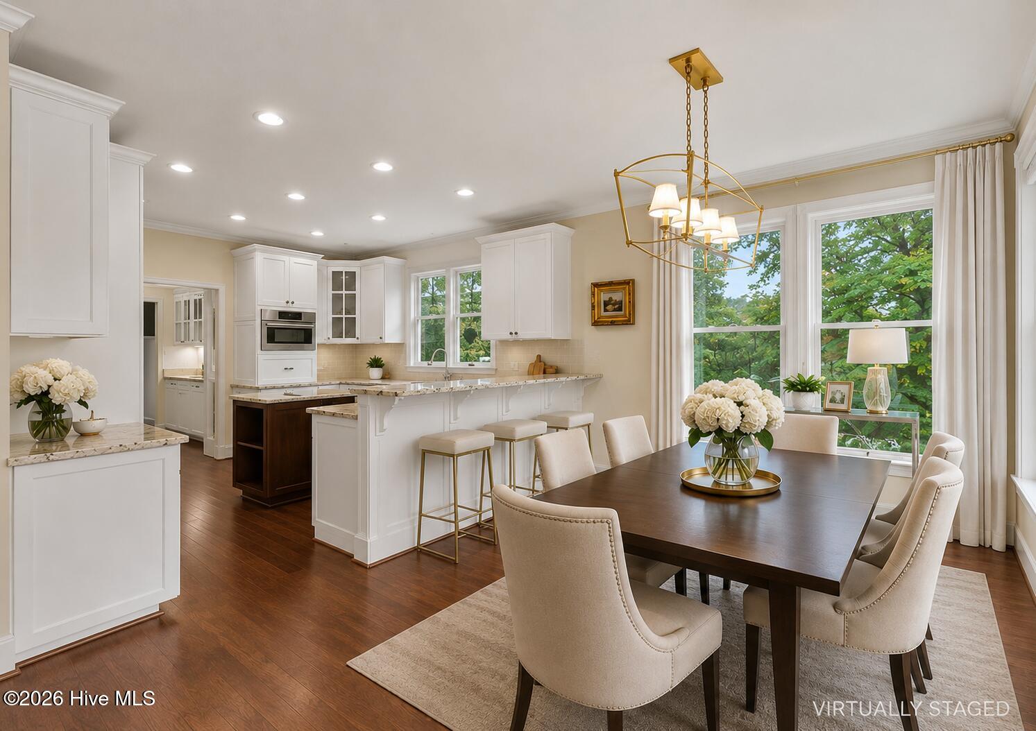 Virtually Staged - Kitchen / Nook