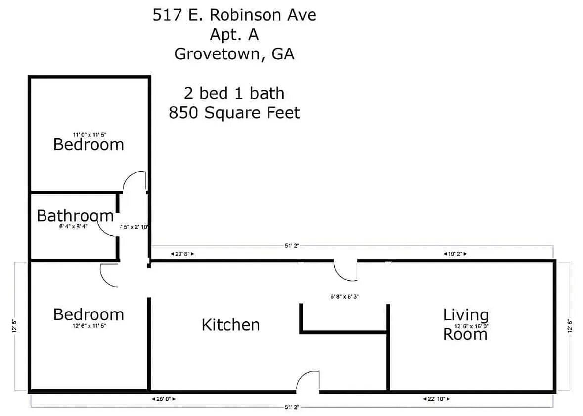 8th image of 517 E Robinson Ave, Grovetown, GA 30813 | MLS# 98257038