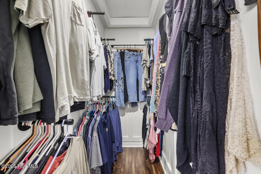 Primary Closet one of two.