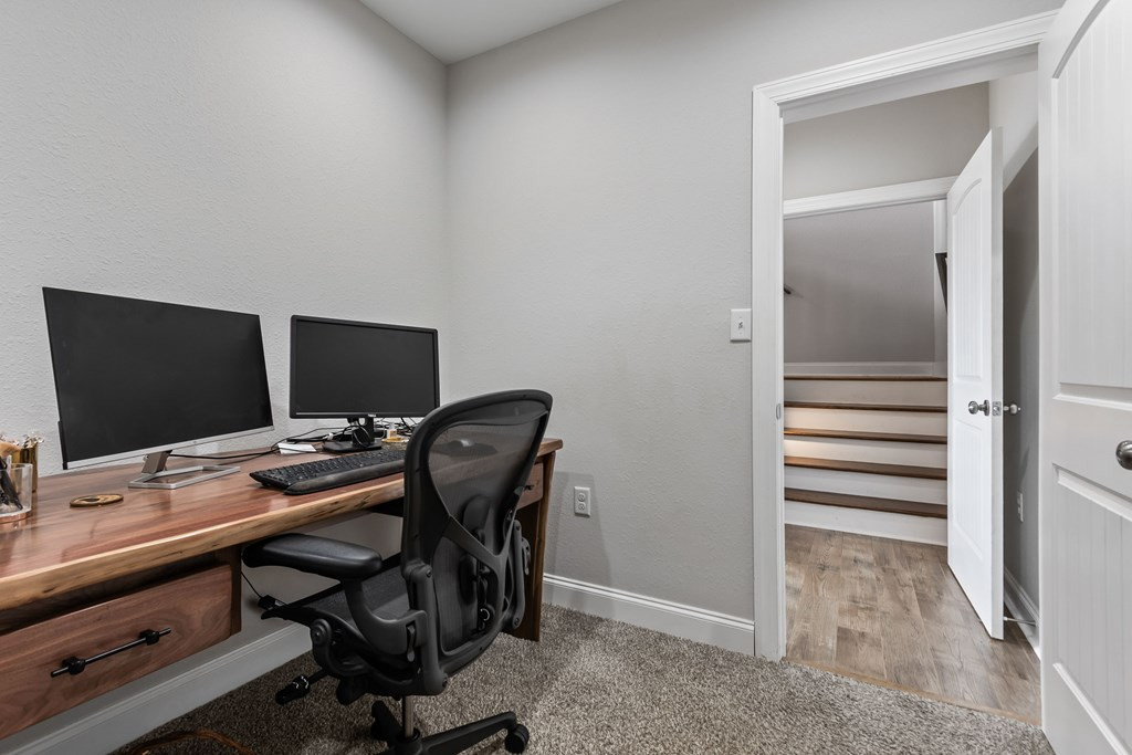 Office in basement
