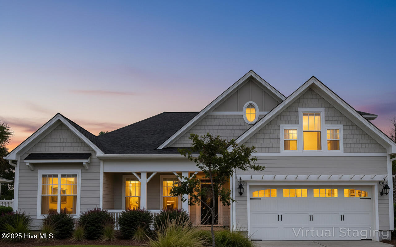 Amazing new price! **The home you've been waiting for is here at The Retreat at Ocean Isle Beach! Perfectly located within walking distance to grocery stores, coffee shops &  restaurants, PLUS just a short golf cart ride to the beach, this beautifully upgraded Former Model Home is now available! Built by award-winning builder Bill Clark Homes, is the ever-popular Claremont floorplan. Tucked in an eyebrow street, this luxurious home has both comfort and style in mind, featuring 4-bedrooms, 3-bathroom home offering a split floorplan layout with the spacious Master Bedroom Suite on one side and 2 Guest bedrooms with a full bath on the other. Upstairs, a large bonus room with closet and full bath offers flexibility for a 4th bedroom, office, or media space. Upgrades include luxury vinyl plank flooring in all downstairs bedrooms and living areas, Quartz countertops, stainless steel appliances, Farm sink, designer tile in bathrooms and laundry room, Coffered ceiling, gas fireplace with built-ins, and oversized sliding doors that lead to a double-sized screened porch and patio—perfect for relaxing or entertaining. Lawn care is included in the low HOA dues, making this a wonderful primary residence or ideal vacation home. Onsite amenities include outdoor pool, cabana area with grills, park area, and sidewalks throughout this picturesque neighborhood. All this and you are just a mile from the sandy shores of Ocean Isle Beach. This sparkling clean home is meticulous and ready for you to move right into! Make your appointment today before this one is gone!