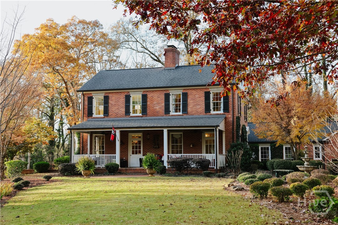 Side View of Home and Veranda