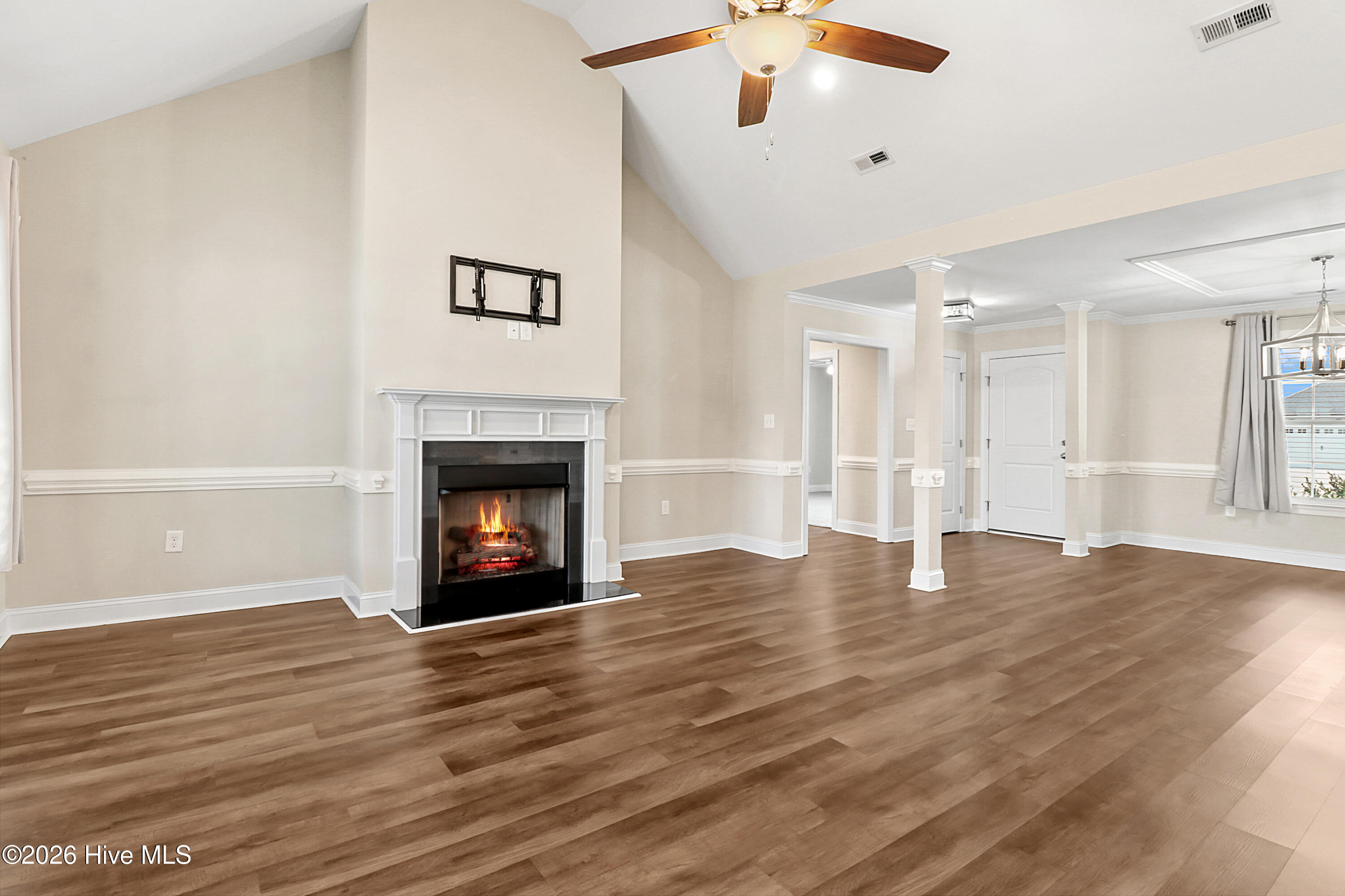 Fireplace in Great Room