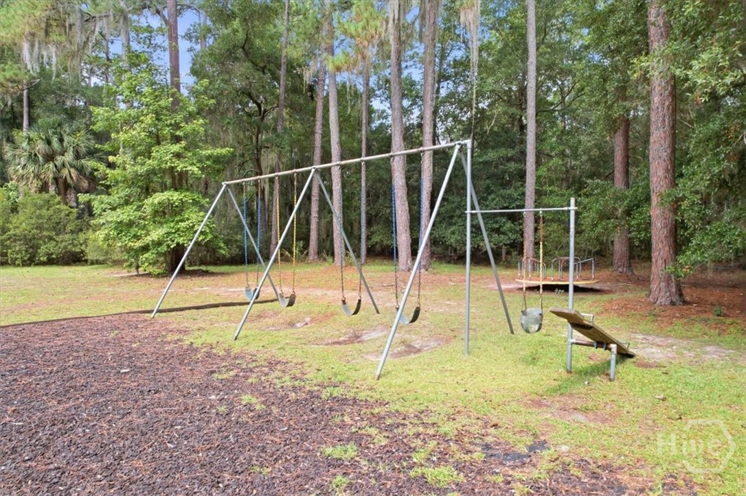 Community swings.