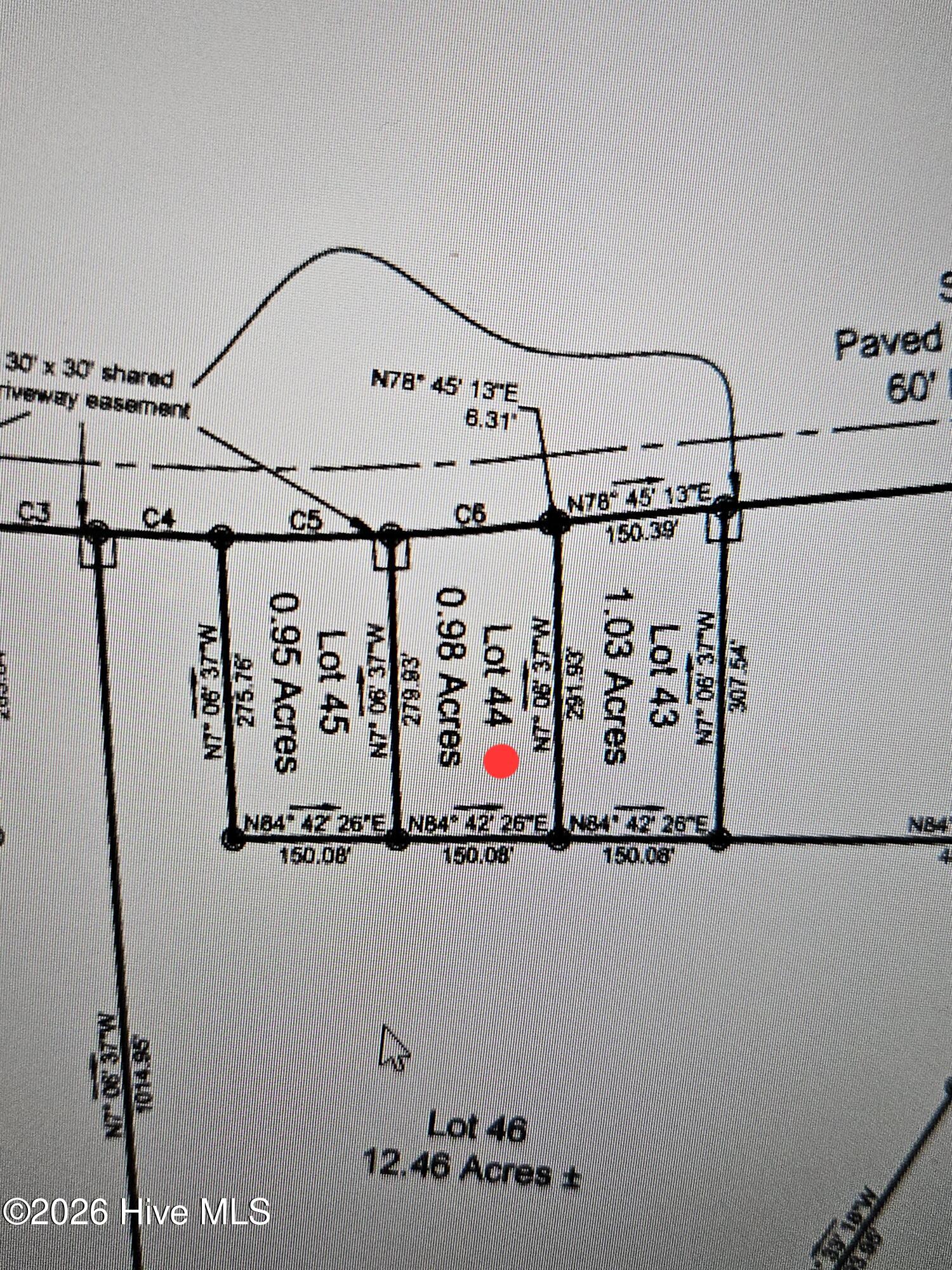 Lot 44 - 0.98ac +/-