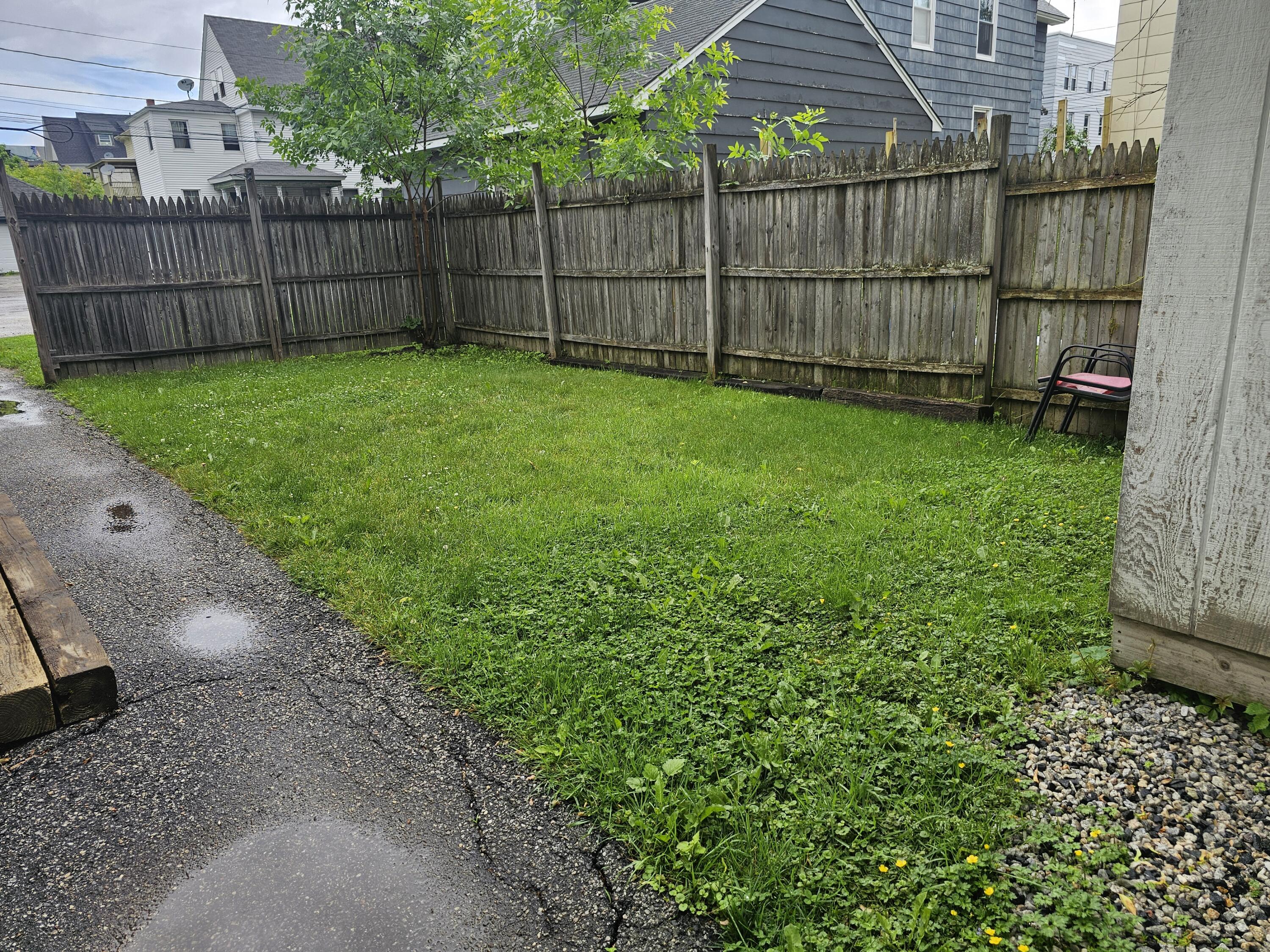 101 Elm Street, Lewiston, ME 04240 fenced in yar