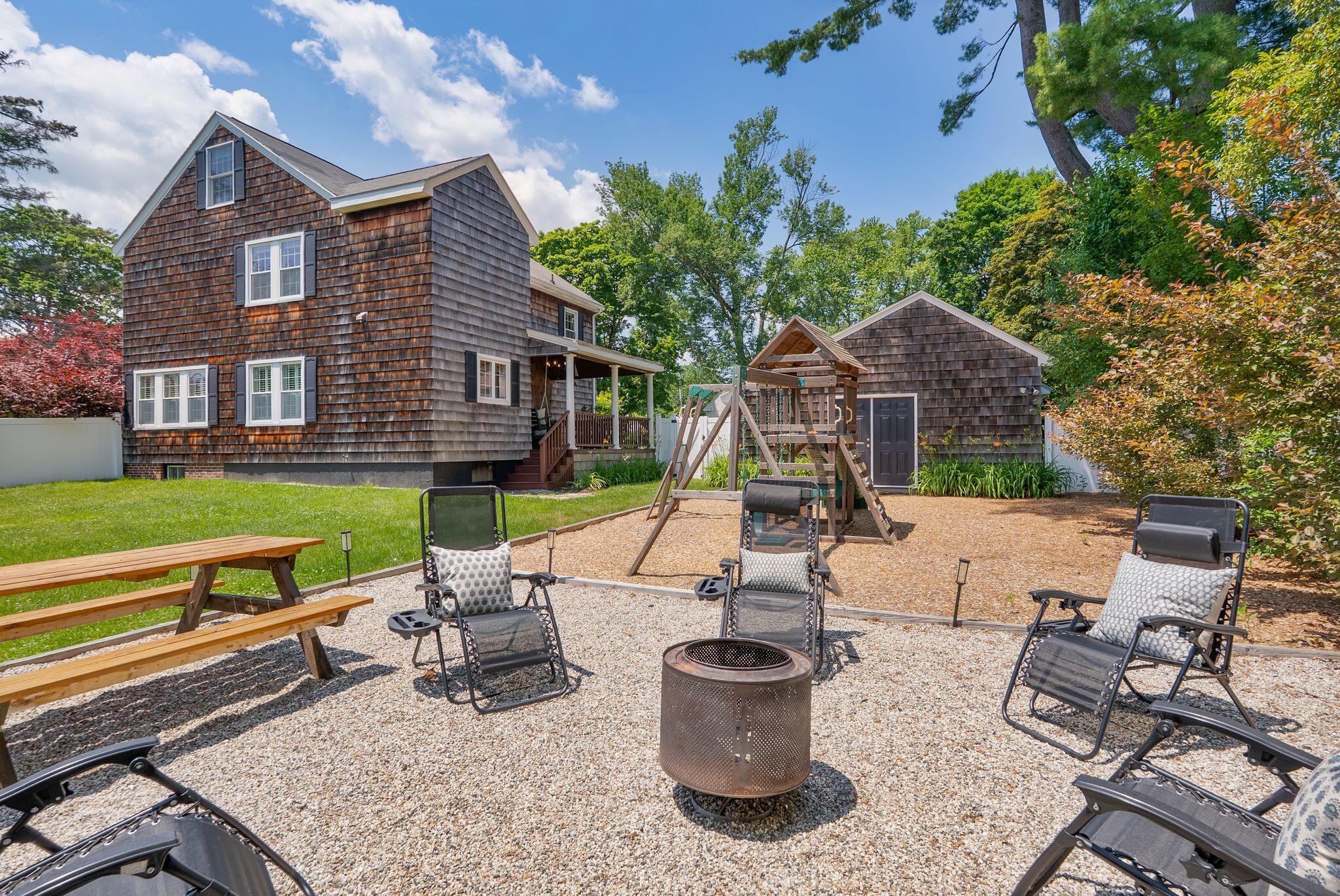 43 Pennsylvania Avenue, South Portland, ME 04106 Private outdoor oasis with room to entertain.