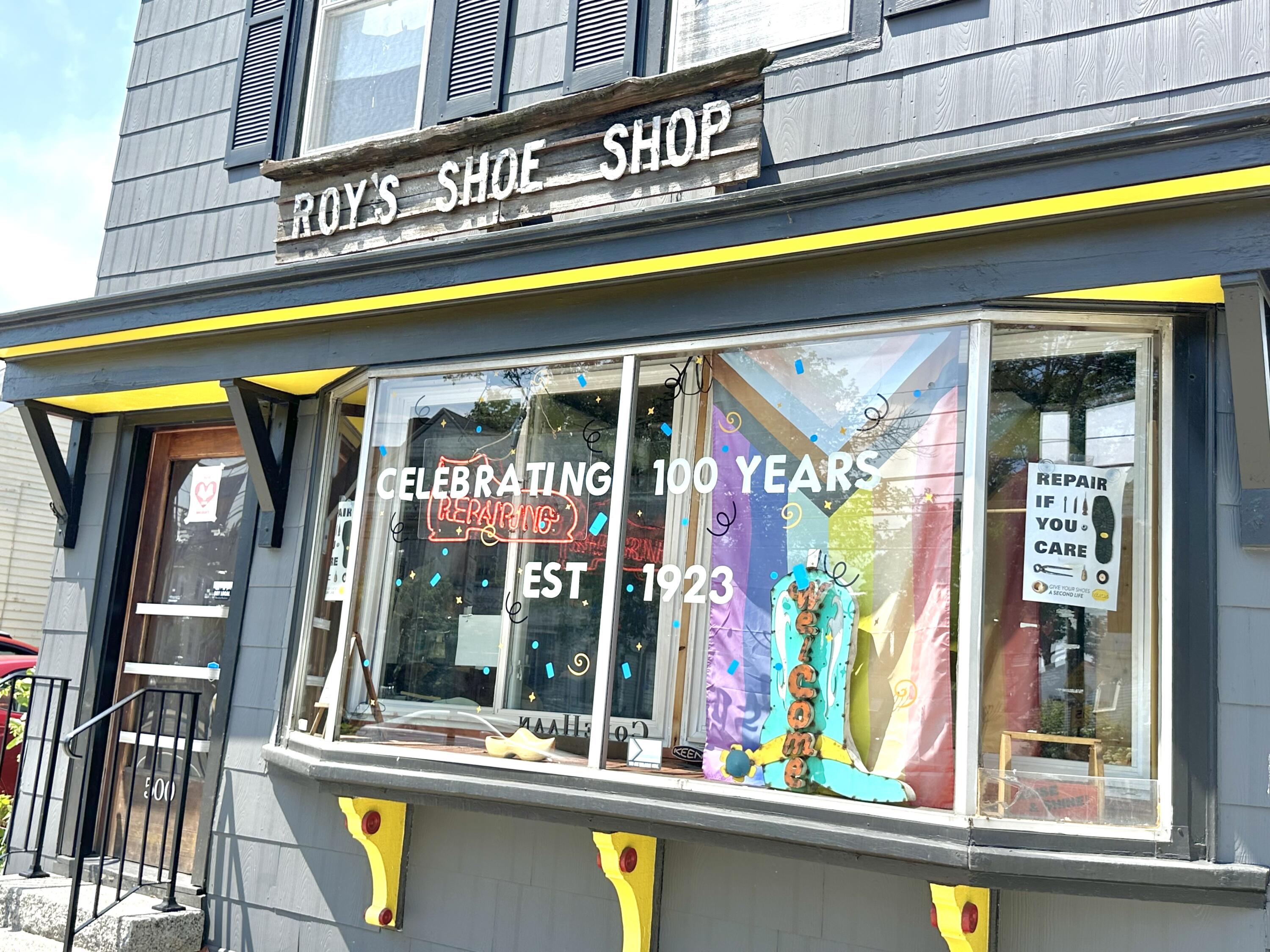 14 Holly Street, Portland, ME 04103 Roy's Shoe Shop
