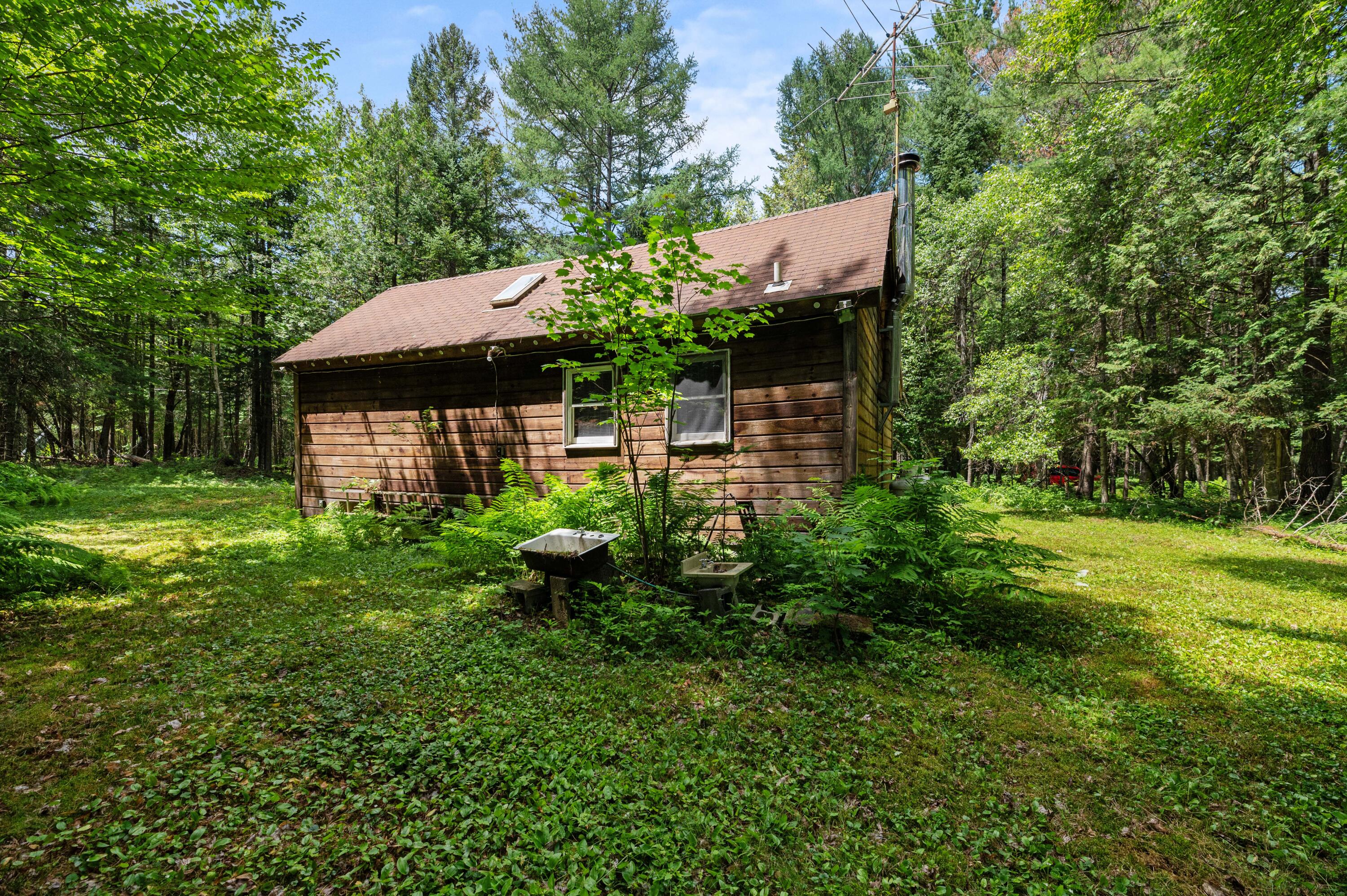 66 Gammon Pond Road, New Portland, ME 04961 18 Back Exterior