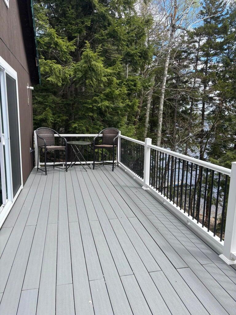 515 Rock Ridge Rd,Fire Road 17 Road, T1 R9 Wels, ME 04462 deck