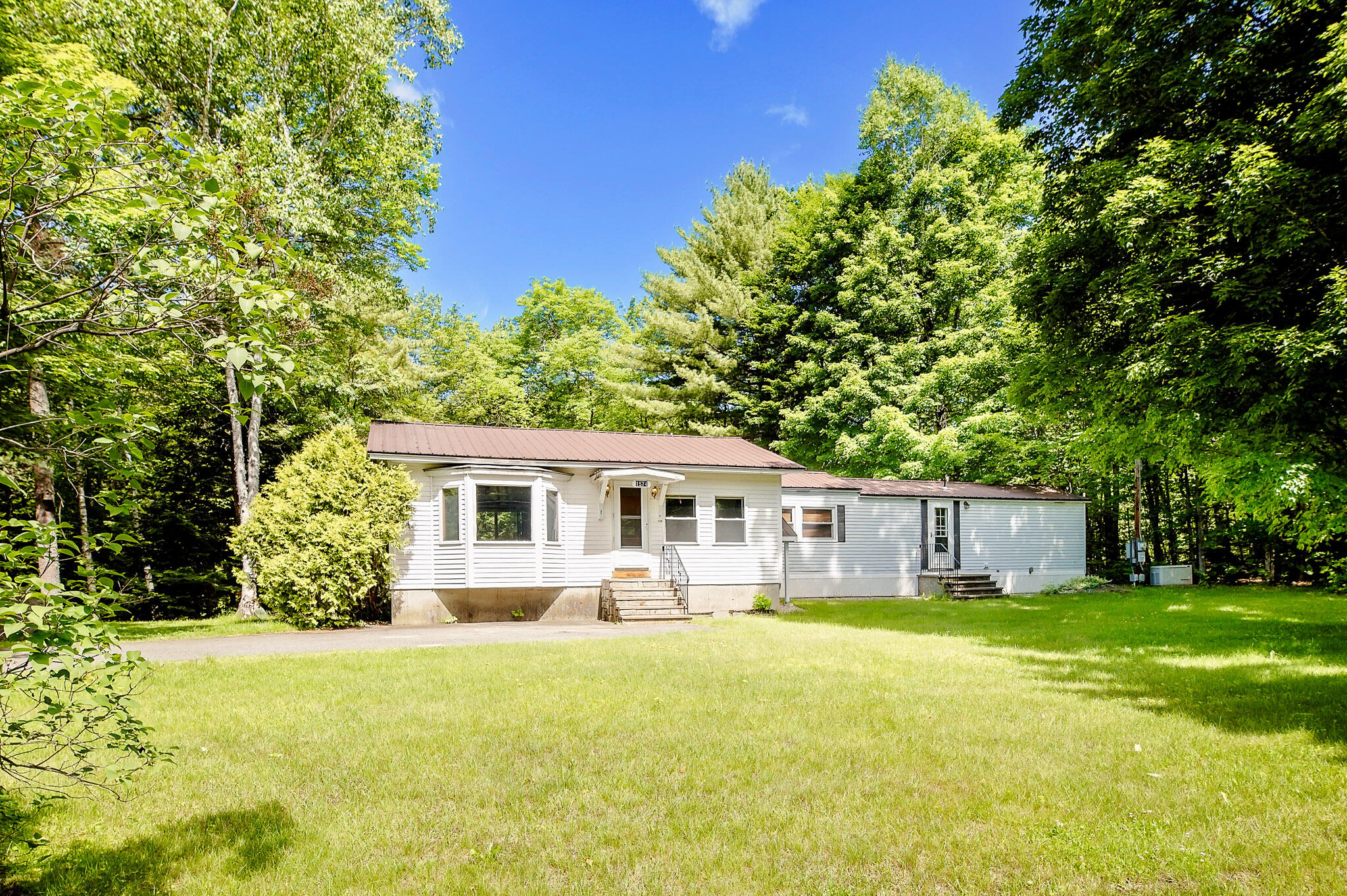 1574 Roxbury Road, Roxbury, ME 04275 Front View of Home