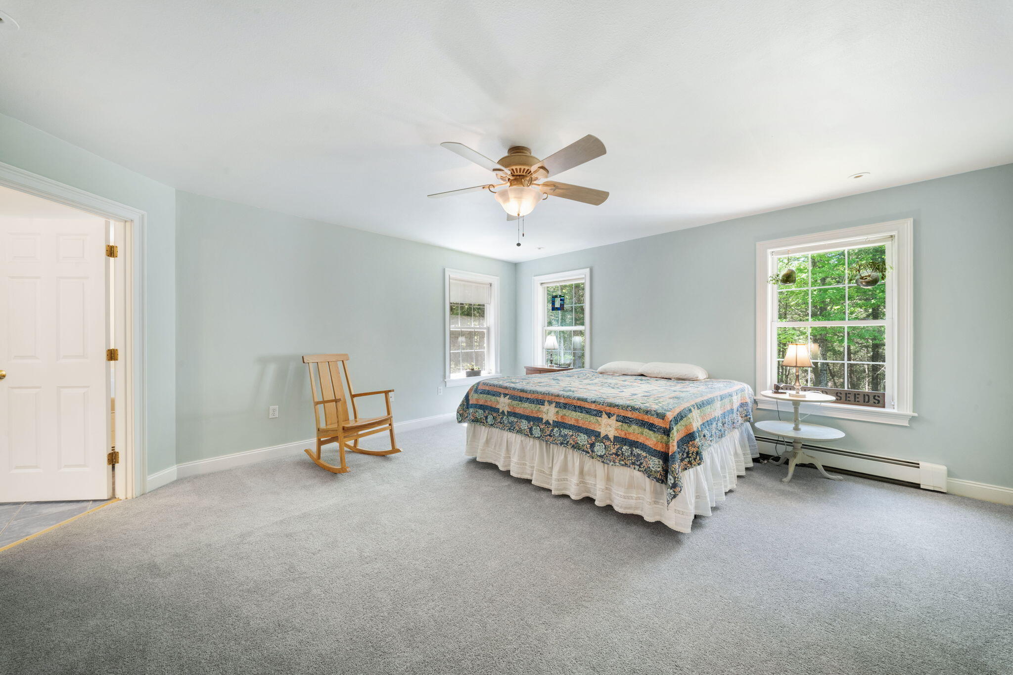 Primary Bedroom with ensuite and walkin closet