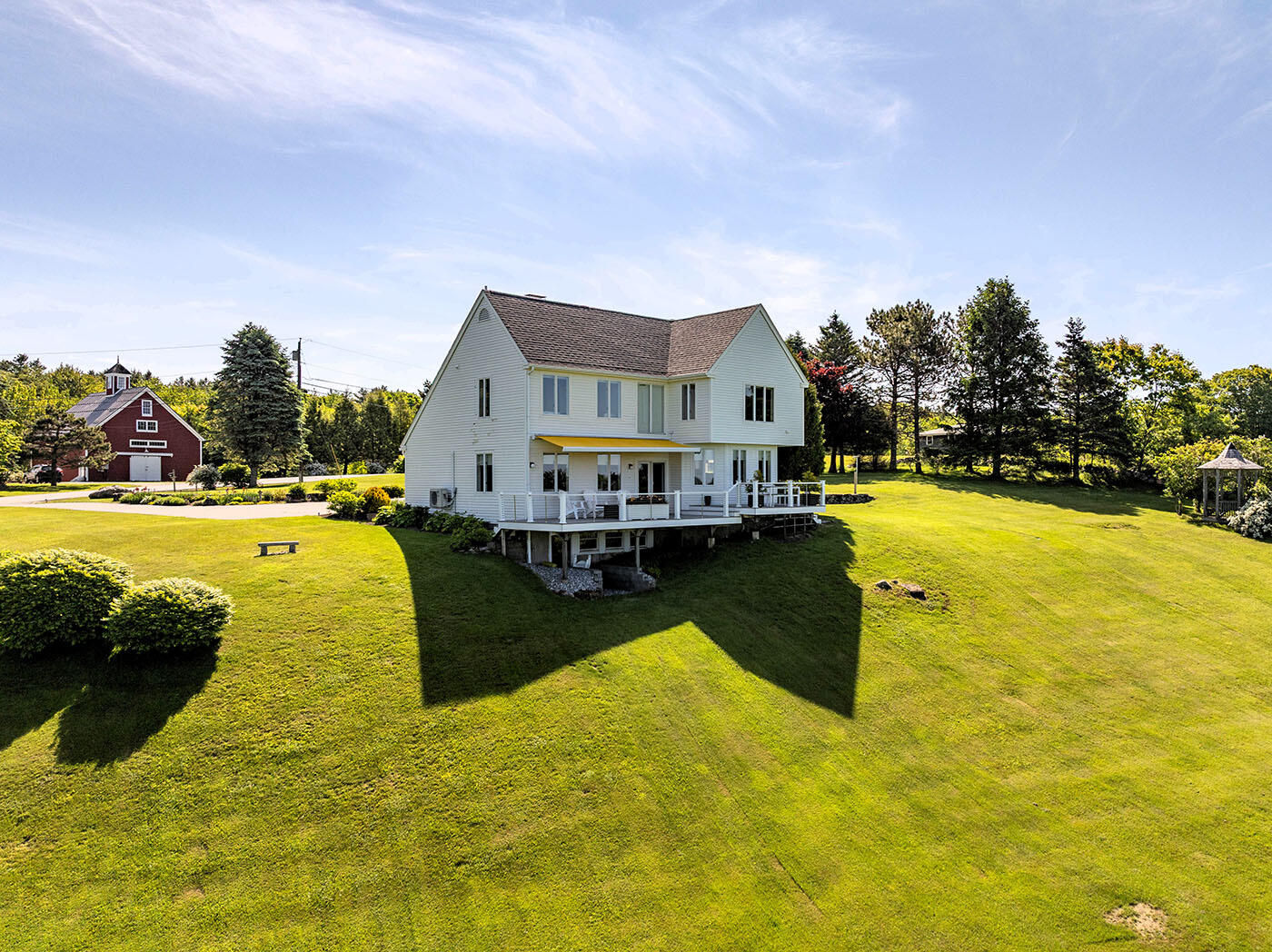 269 Mill Street, Rockport, ME 04856 back exterior