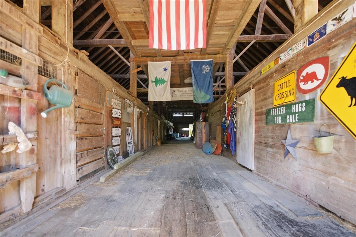 Barn interior