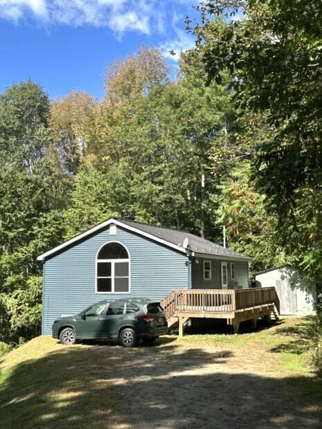 344 Crowell Hill Road, Vassalboro, ME 04989 Side of home