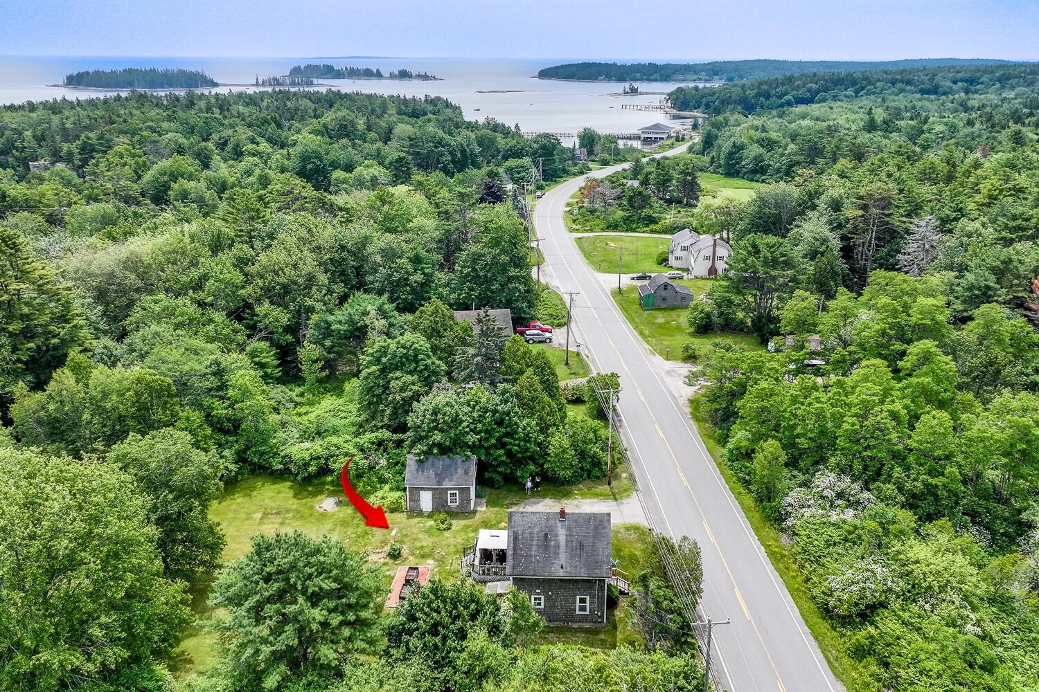 199 River Road, Saint George, ME 04860 199 River Rd DRONE 2