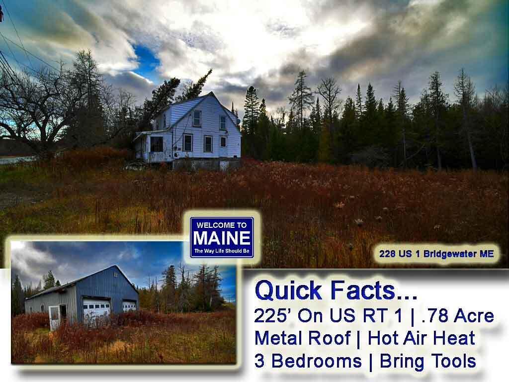 228 U.S. Route 1, Bridgewater, ME, 04735