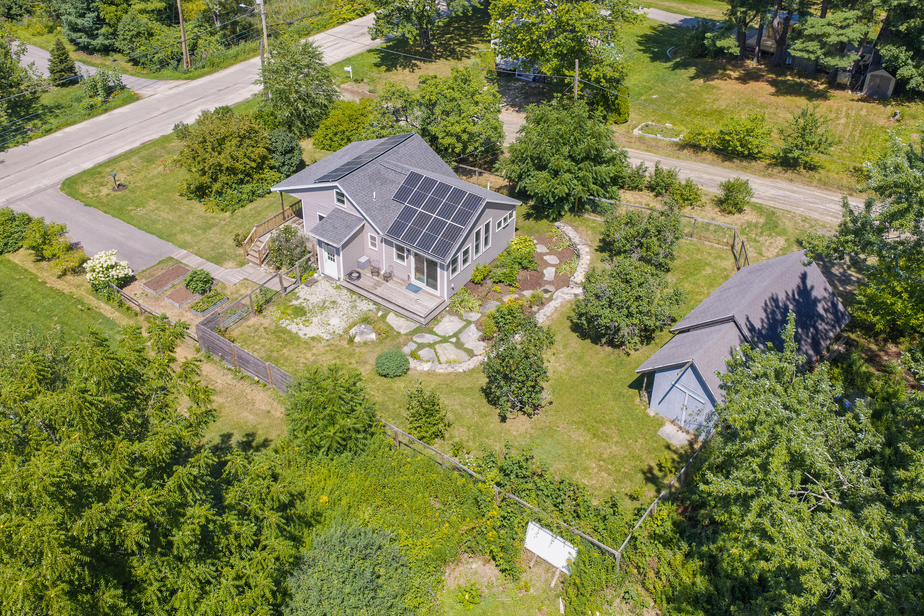 118 Rowe Avenue, Portland, ME 04102 Aerial view