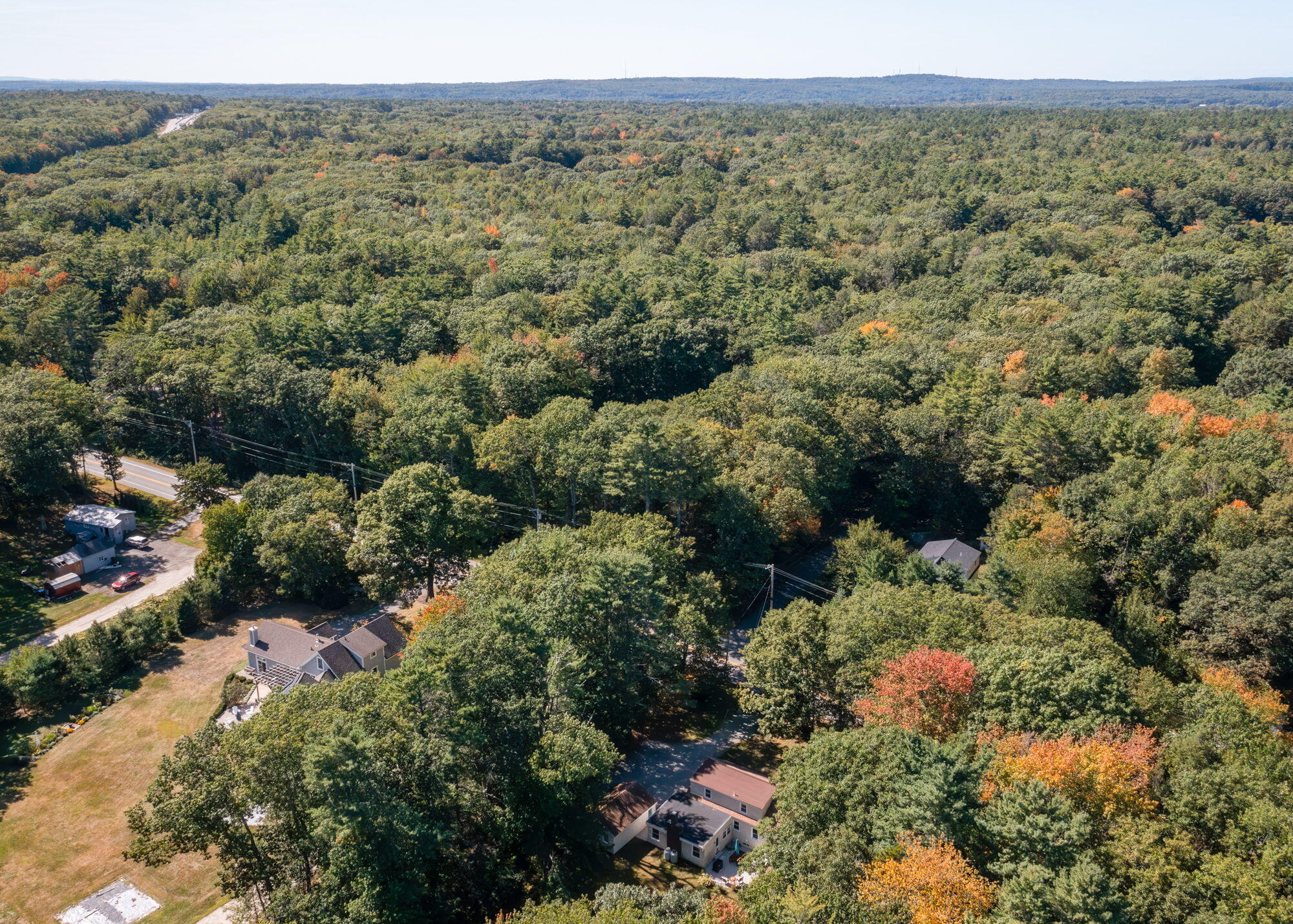 303 Middle Road, Falmouth, ME 04105 Aerial View