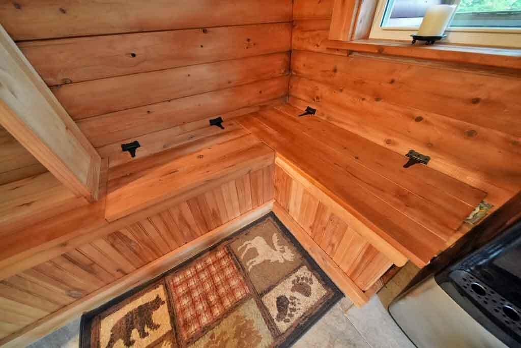storage-bench-cabin-home