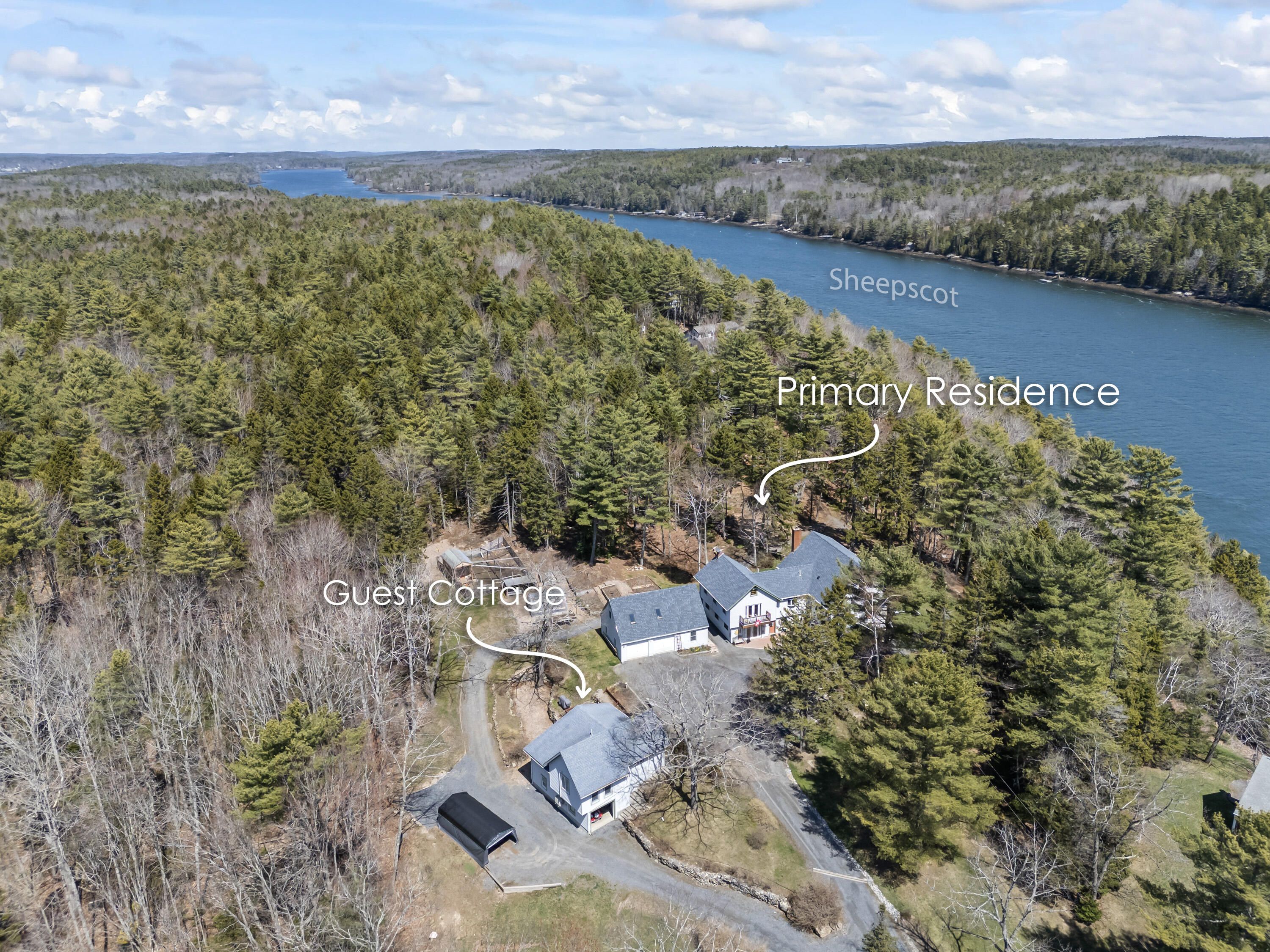 33 + 30 Taylor Road, Westport Island, ME, 04578