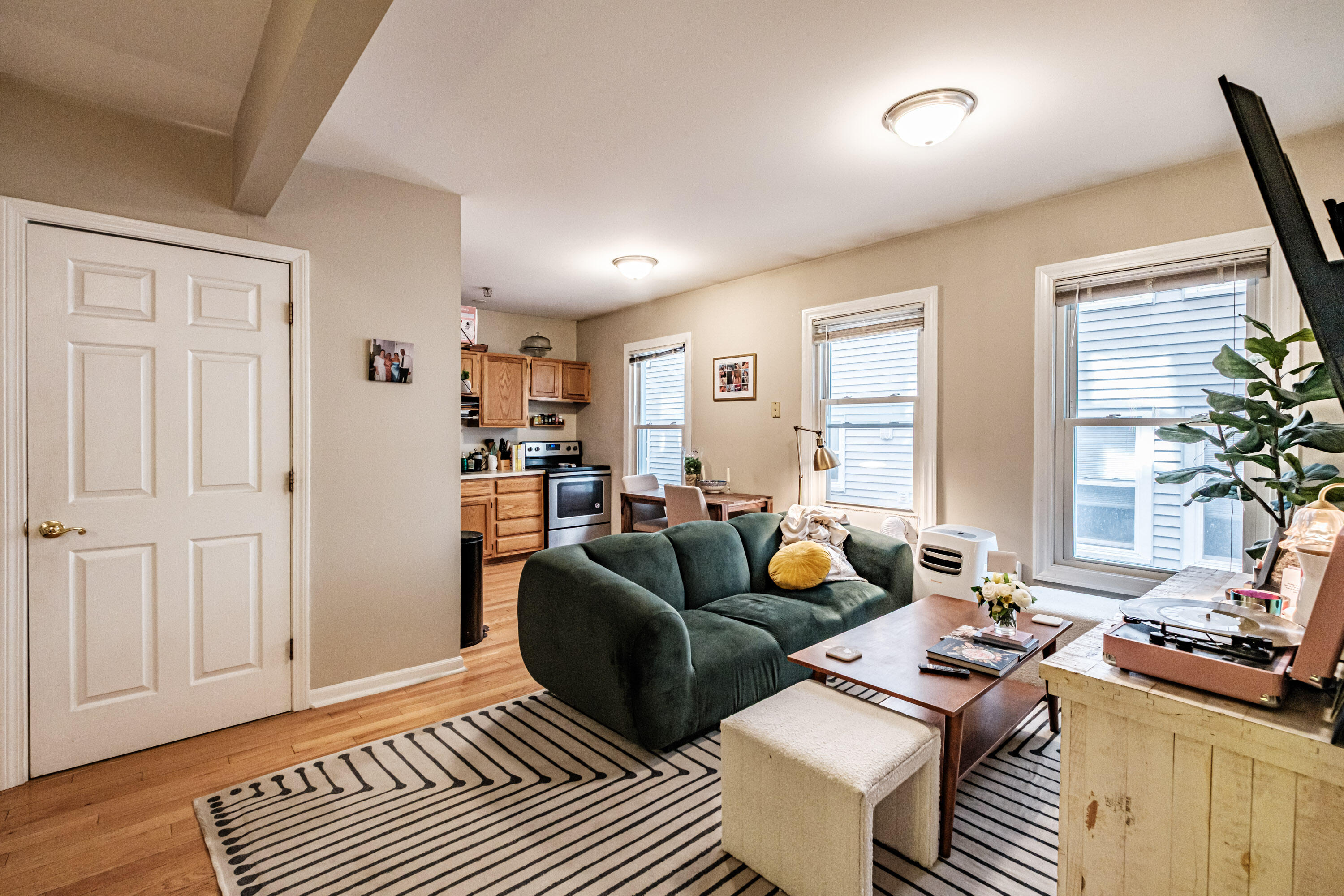 65 Sherman Street, #3, Portland, ME 04101 Airy living space