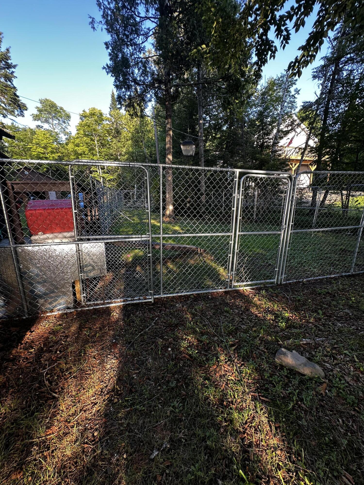 531 E Cottage Road, Portage Lake, ME 04768 dog pen