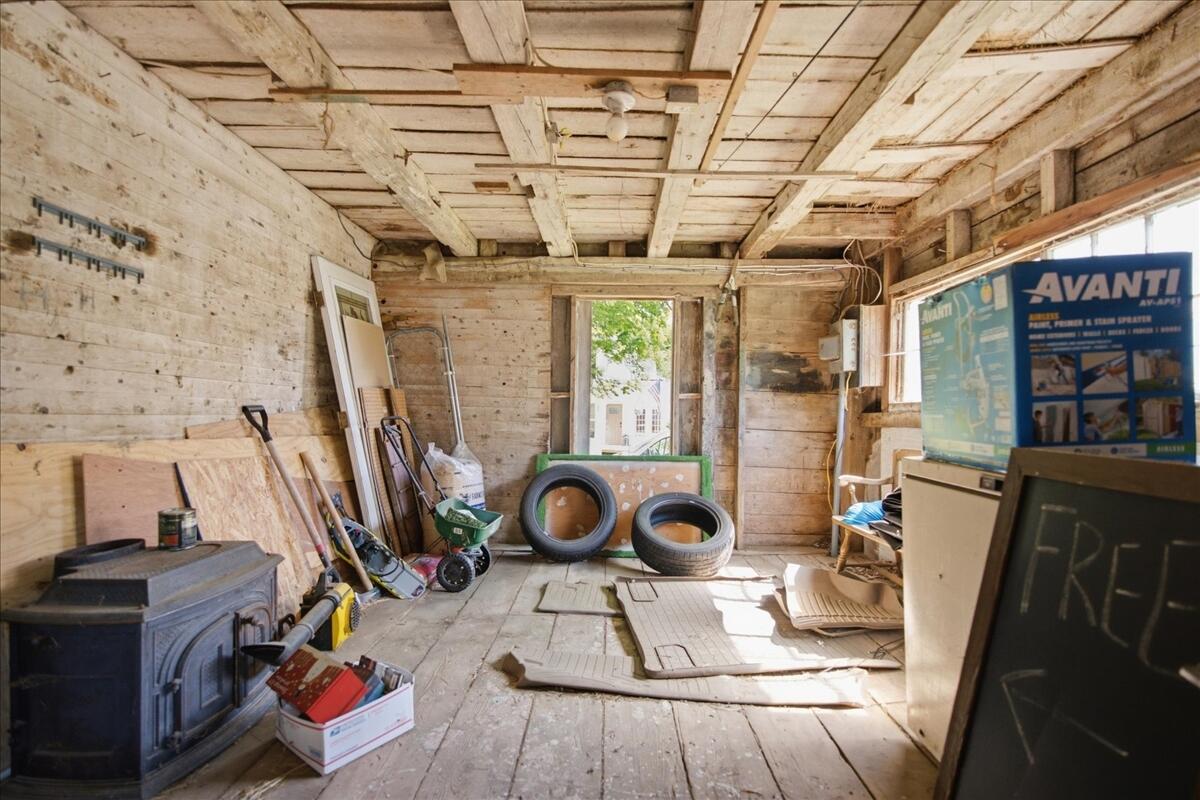 Barn interior
