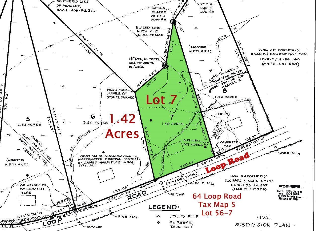 Lot 5 Dexter Road, Cambridge, ME, 04923