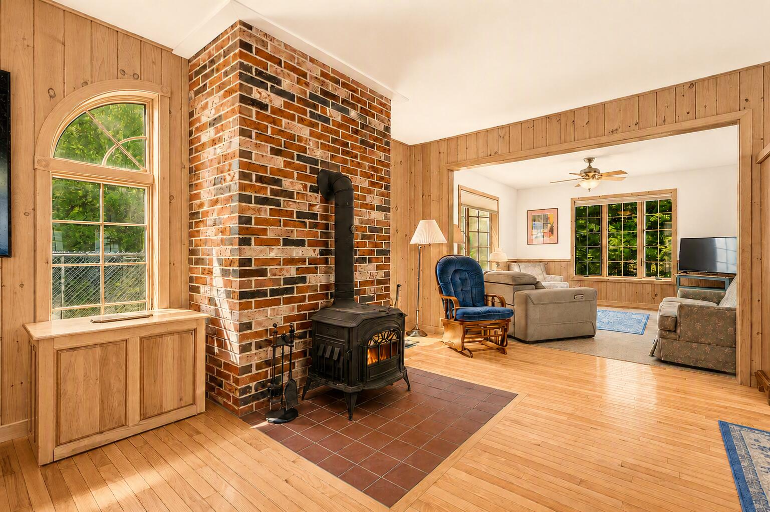 562 Rays Point Road, Milbridge, ME 04658 Fireplaces upstairs and downstairs