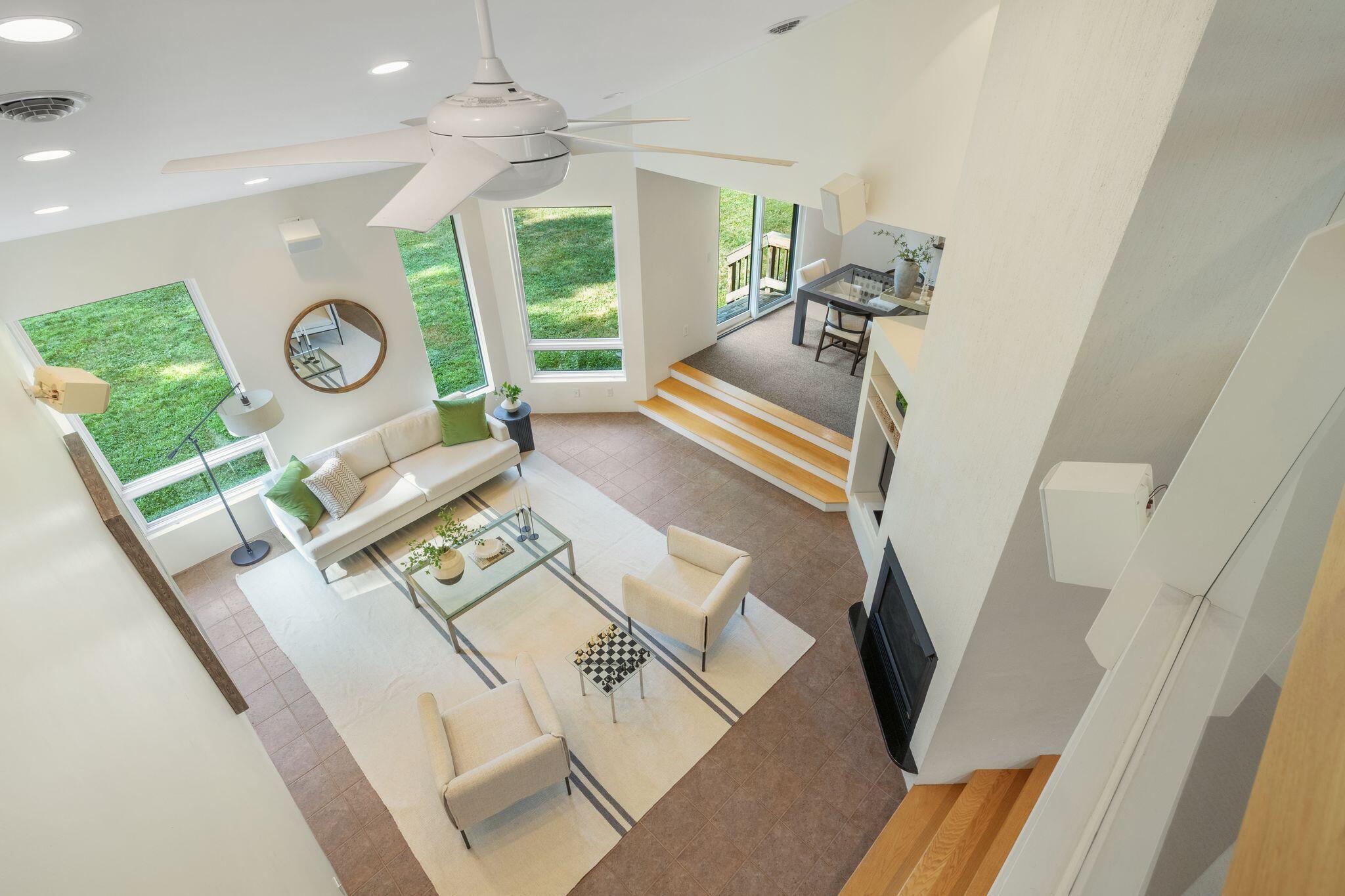 Looking toward First Floor