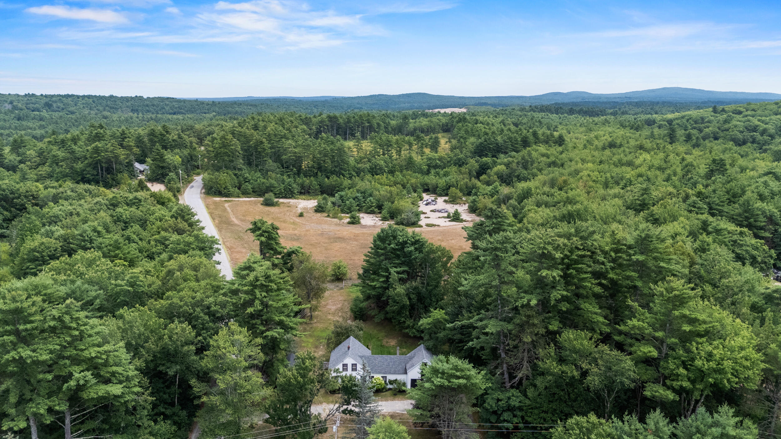 293 Bridge Street, Newfield, ME 04095 Aerial View