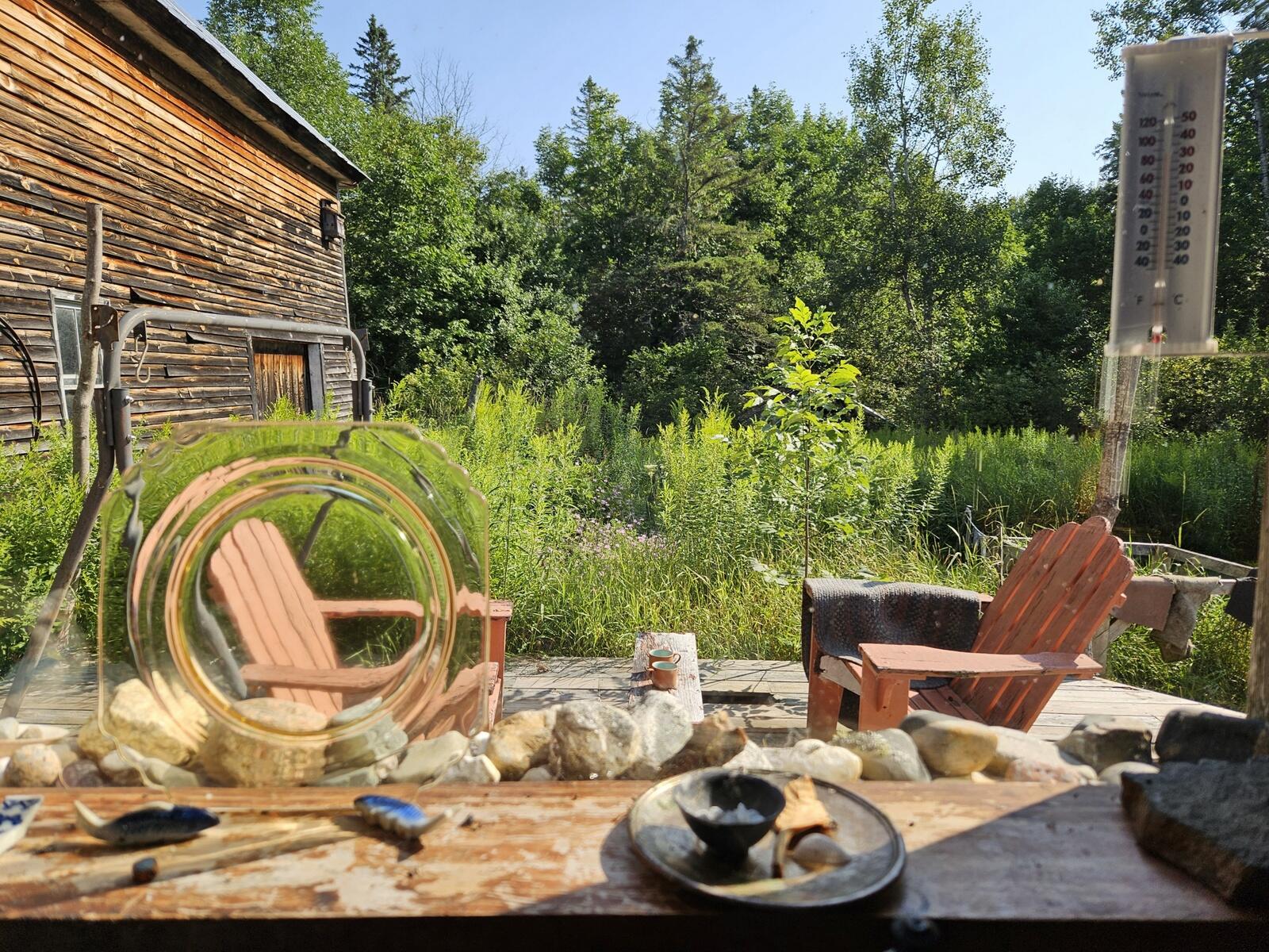 Sundeck accessible from the kitchenFront Door