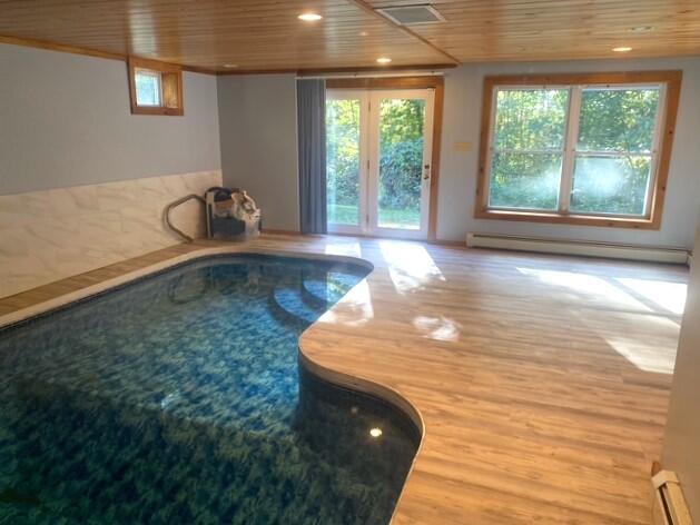 344 Crowell Hill Road, Vassalboro, ME 04989 In-ground pool in basement