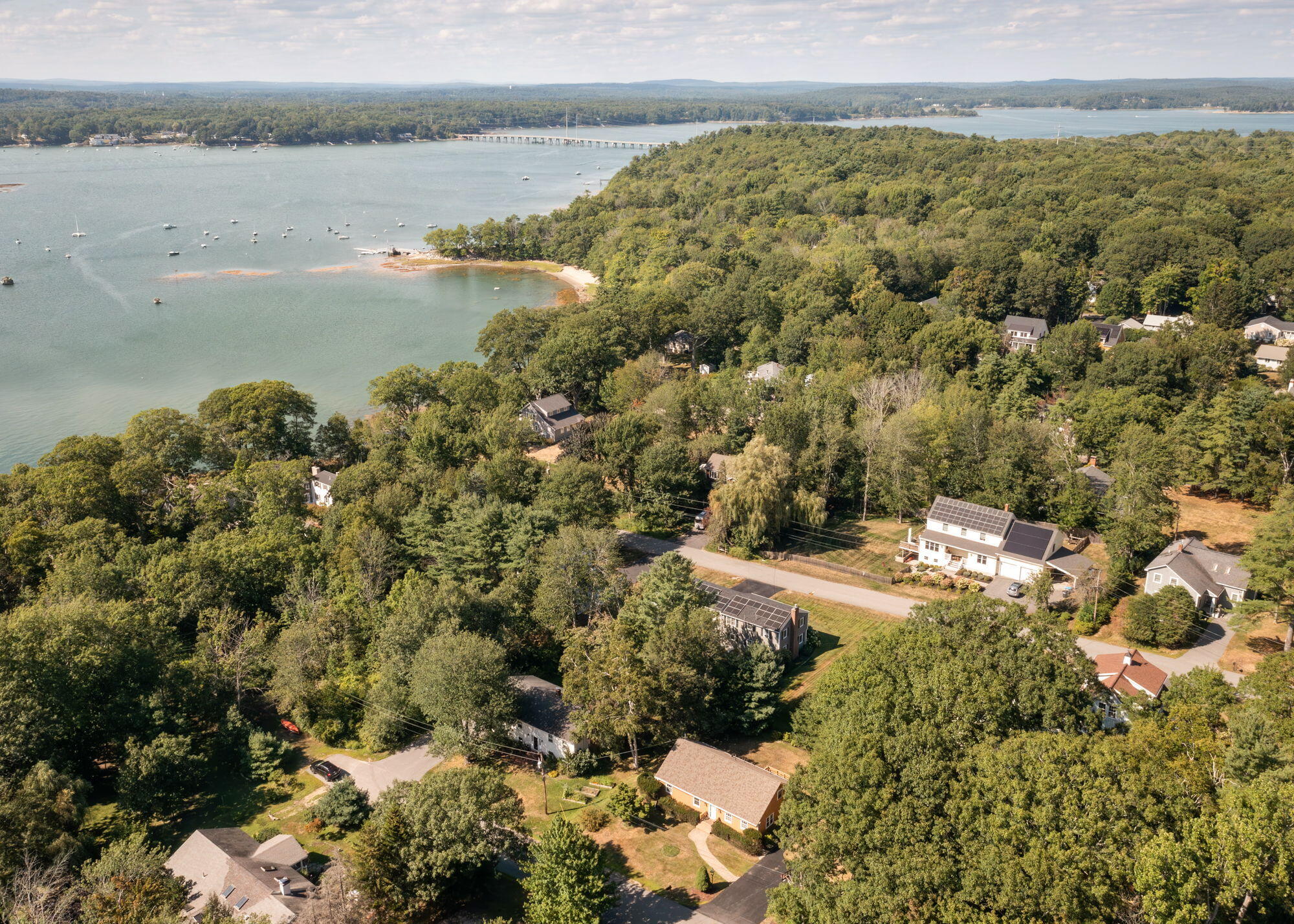 9 Elmwood Avenue, Yarmouth, ME 04096 Aerial View