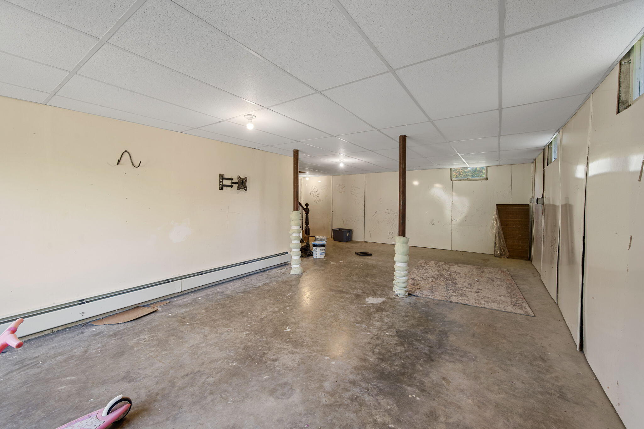 Walk Out Basement Partially Finished