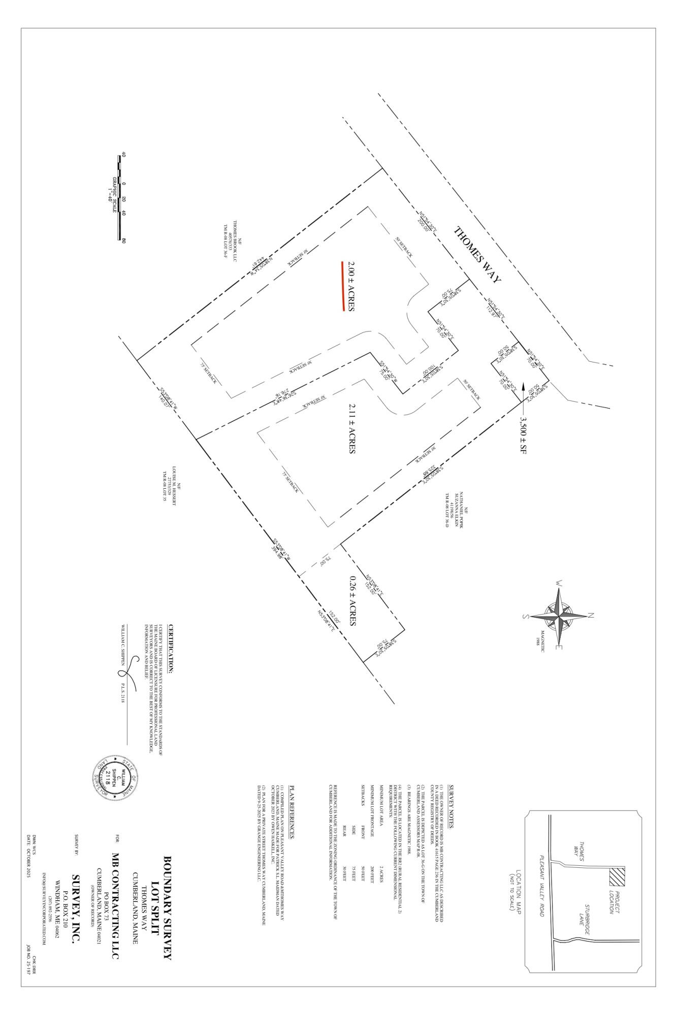 0 Thomes Way, Cumberland, ME, 04021
